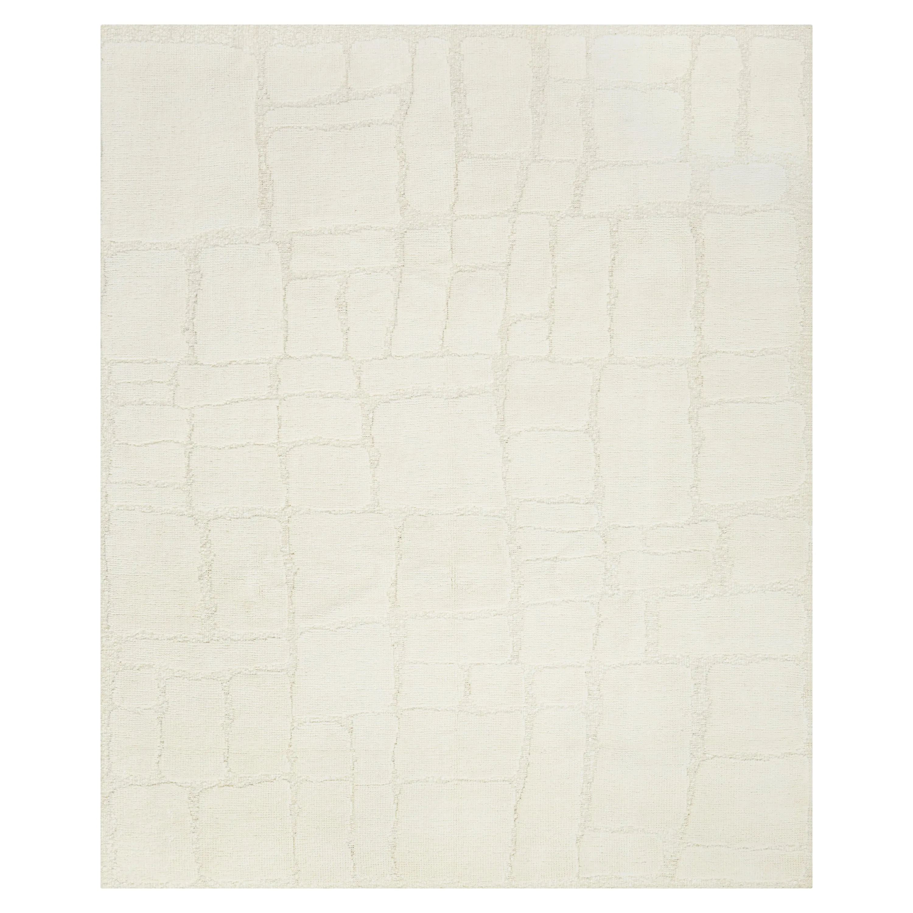 Ivory Essentials Moroccan Berber Wool Rug