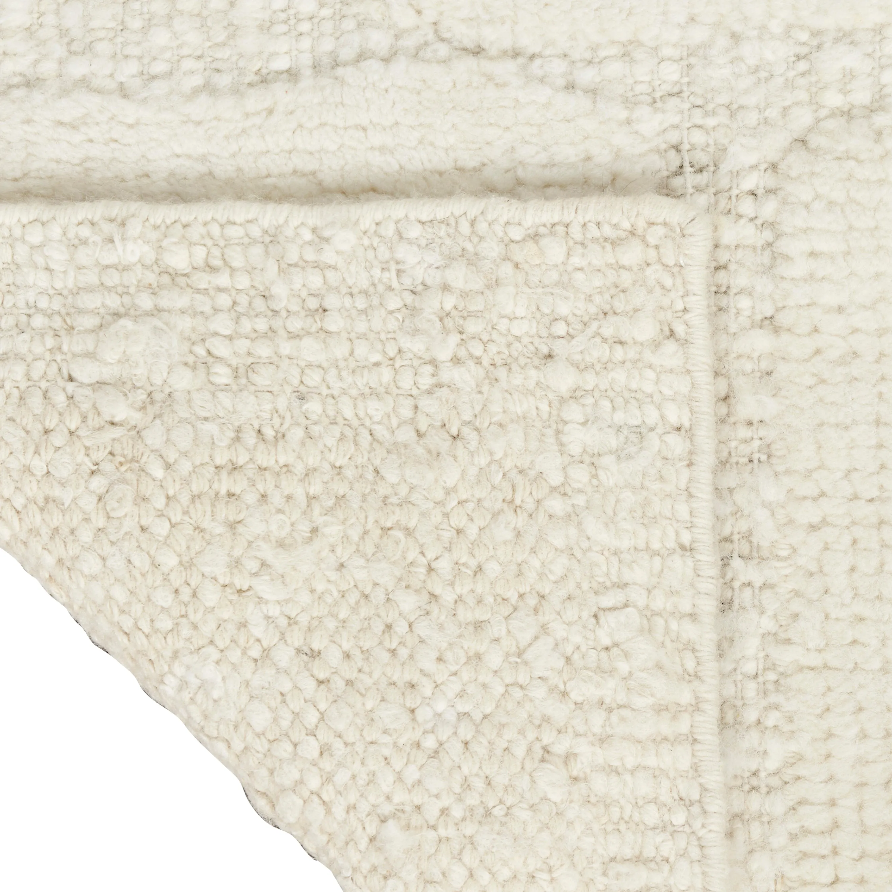 Ivory Essentials Moroccan Berber Wool Rug