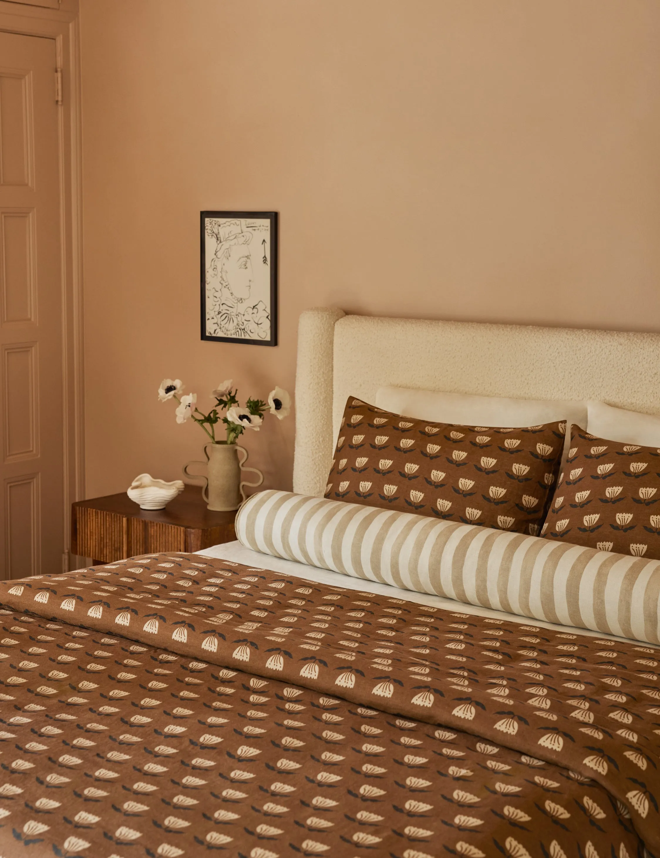Janna Linen Pillow by Sarah Sherman Samuel Lulu and Georgia