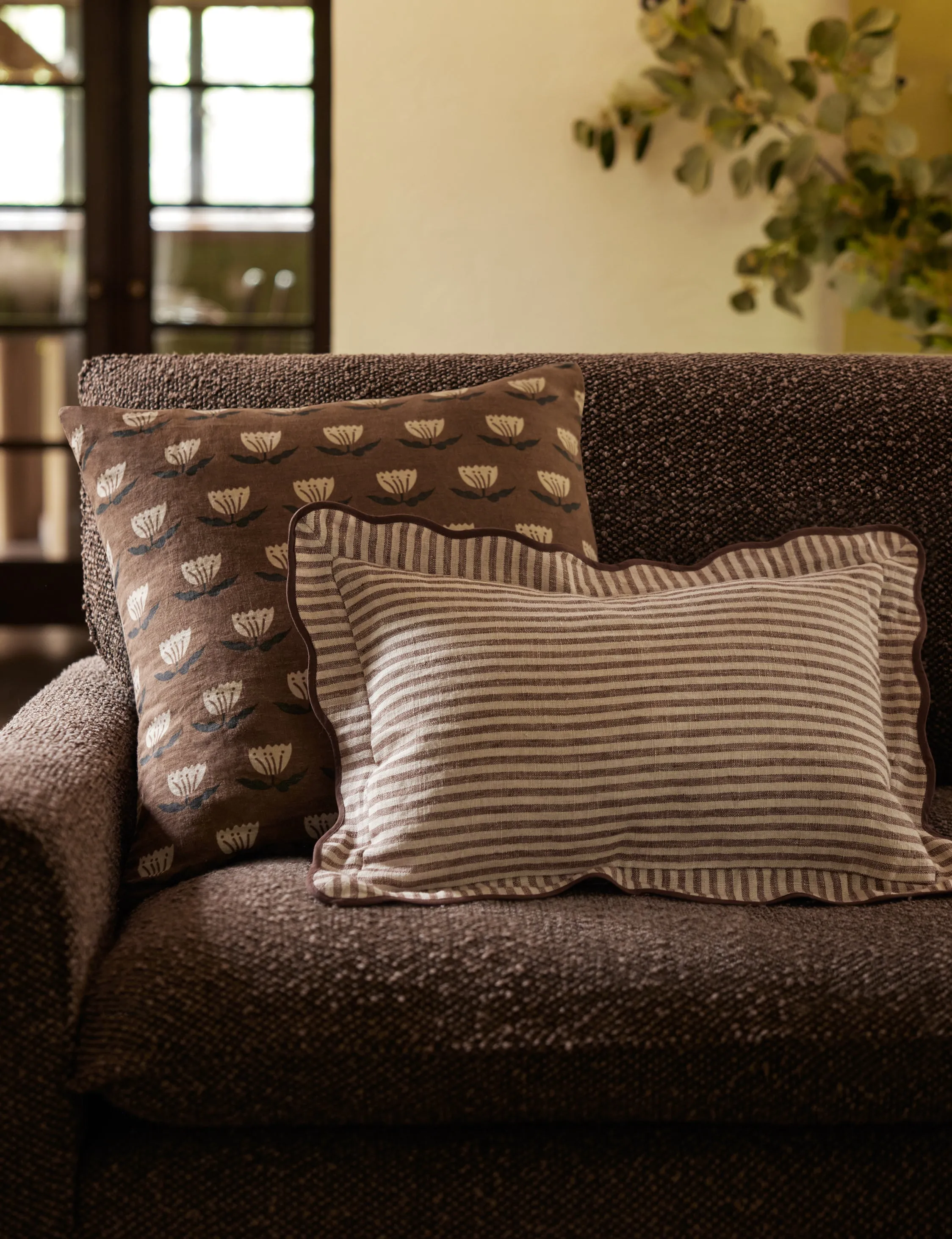 Janna Linen Pillow by Sarah Sherman Samuel Lulu and Georgia