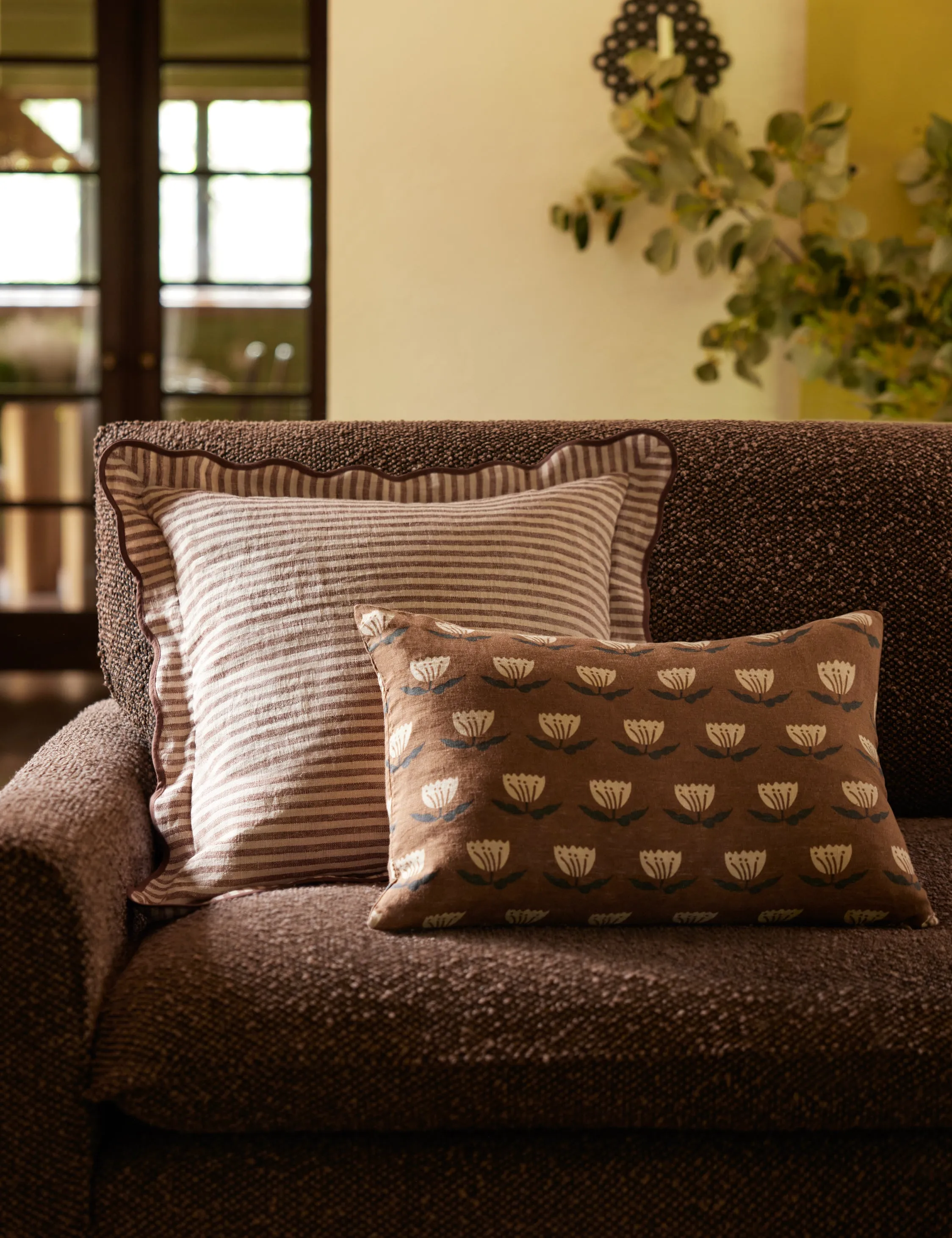 Janna Linen Pillow by Sarah Sherman Samuel Lulu and Georgia