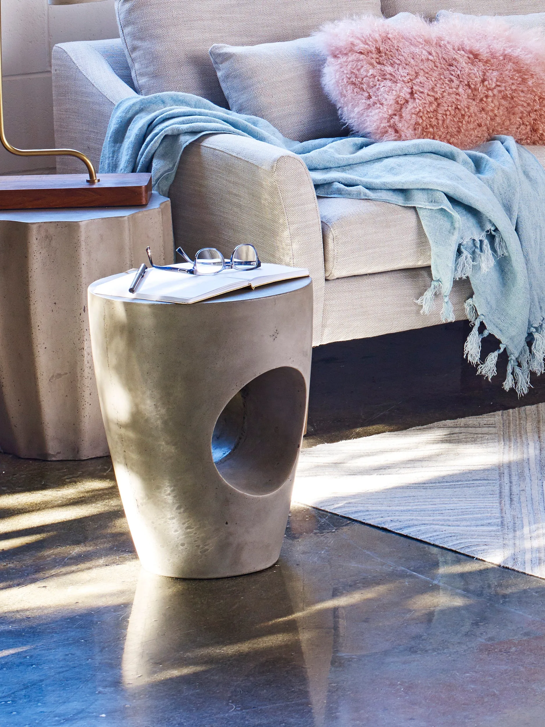 Katelle Indoor / Outdoor Stool Lulu and Georgia