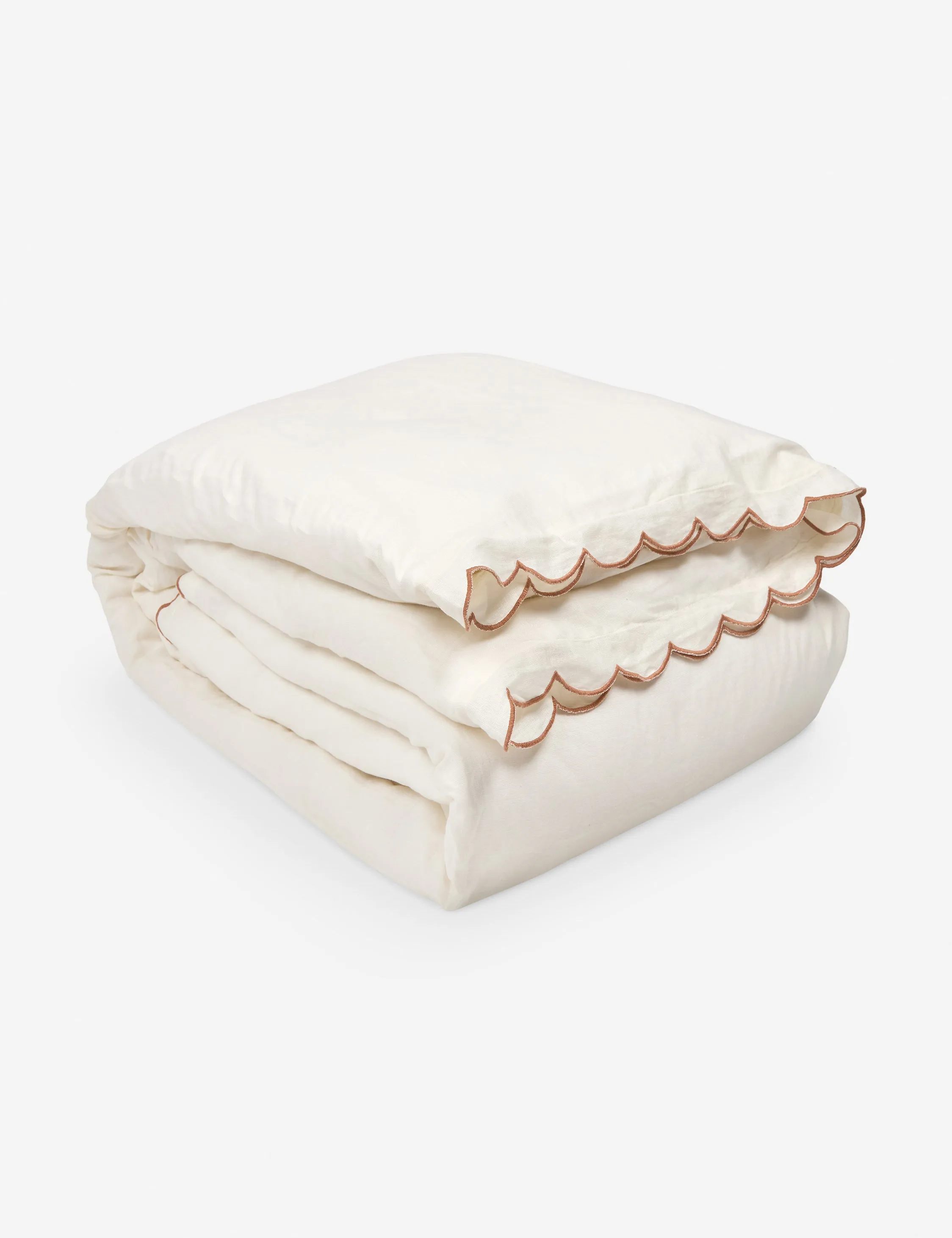 Kelly Linen Duvet Cover by Pom Pom At Home Lulu and Georgia