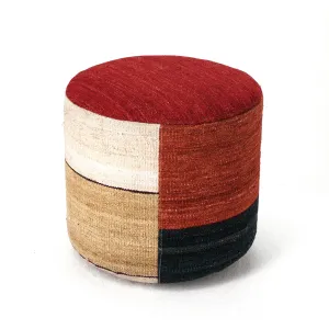 Kilim Color Pouf