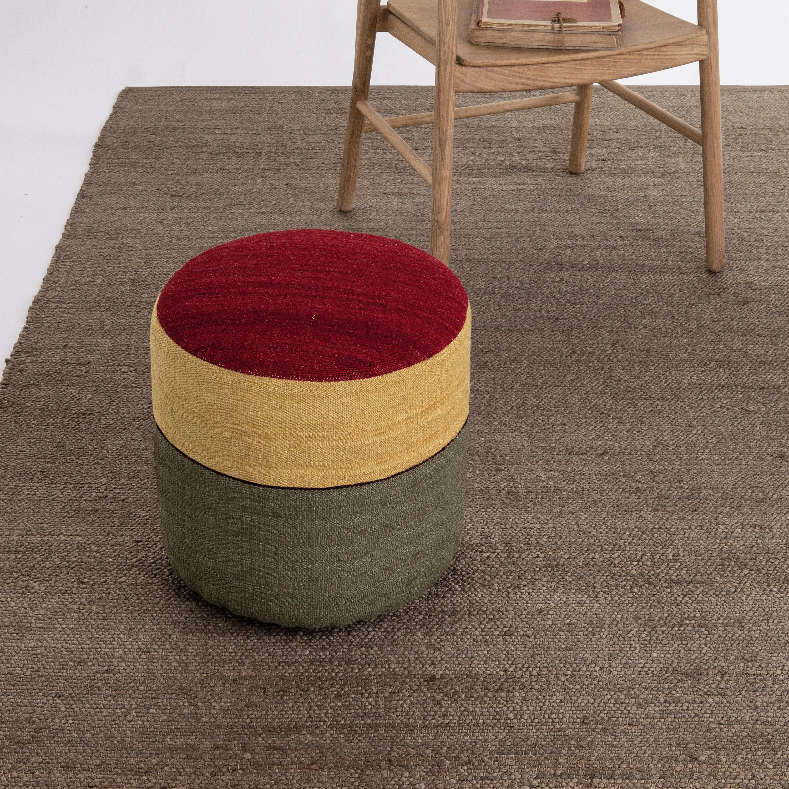 Kilim Color Pouf