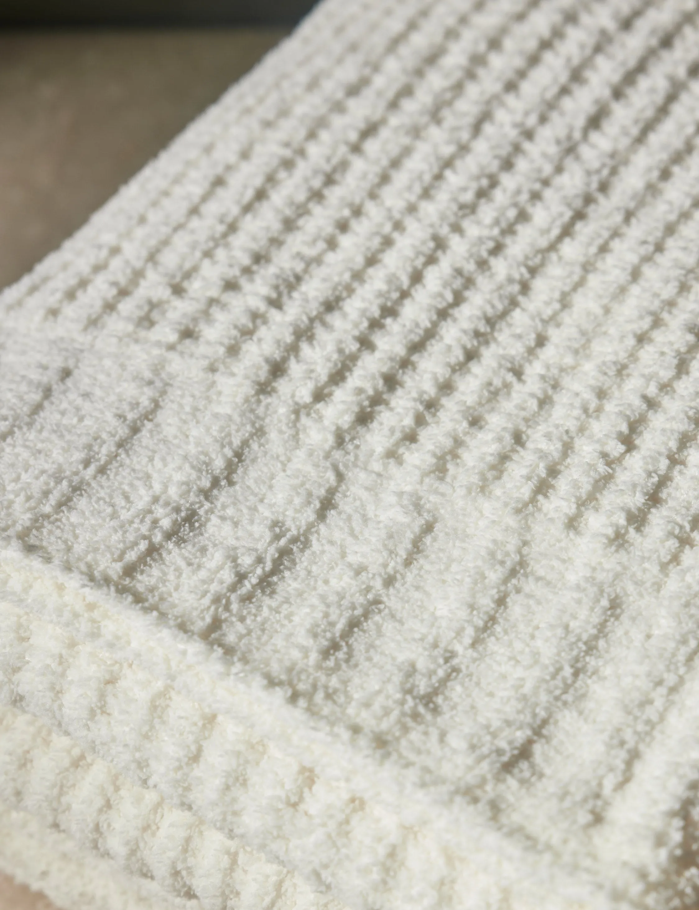Knit Waffle Weave Throw by Kashwere Lulu and Georgia