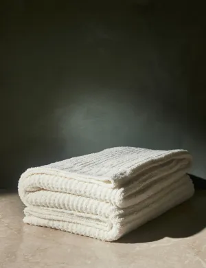 Knit Waffle Weave Throw by Kashwere Lulu and Georgia