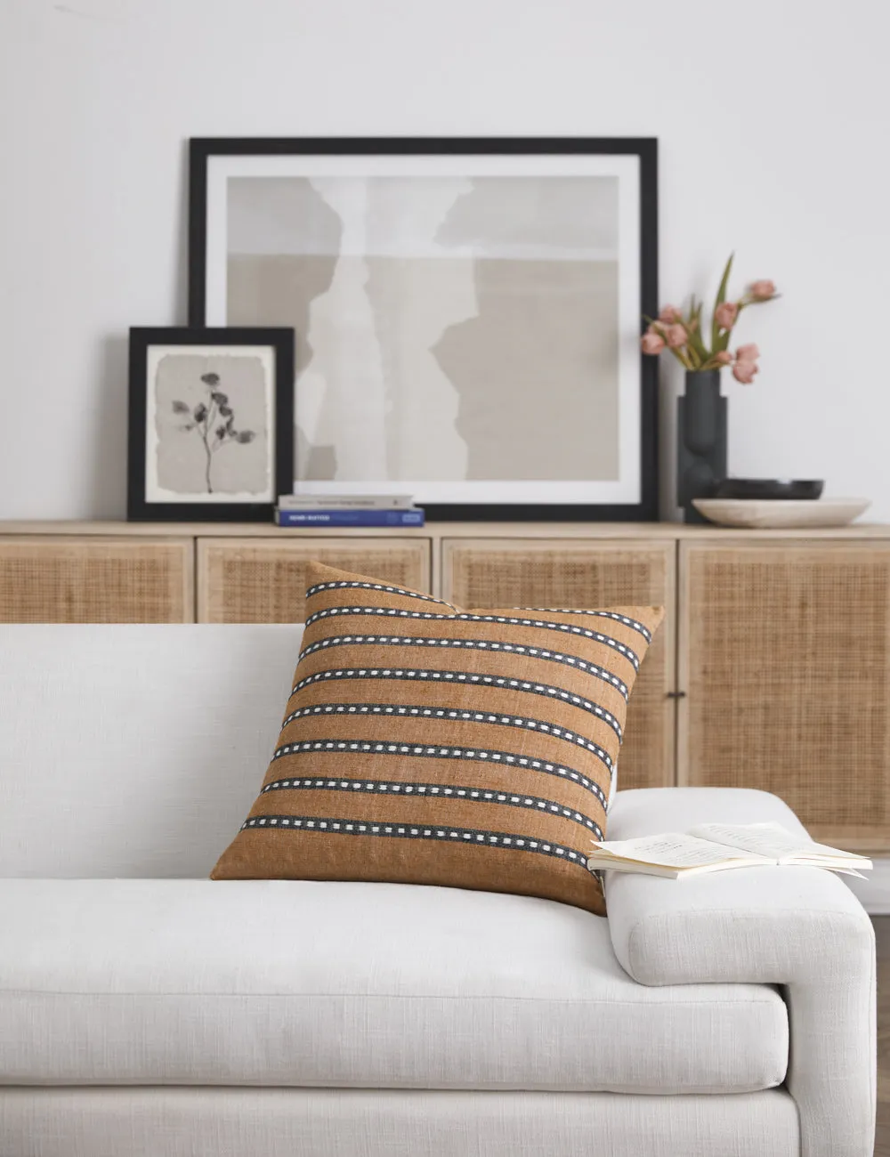 Kombulcha Pillow by Bolé Road Textiles Lulu and Georgia