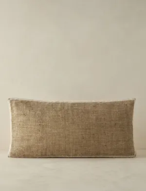 Laba Linen Silk Box Pillow by DISC Interiors Lulu and Georgia