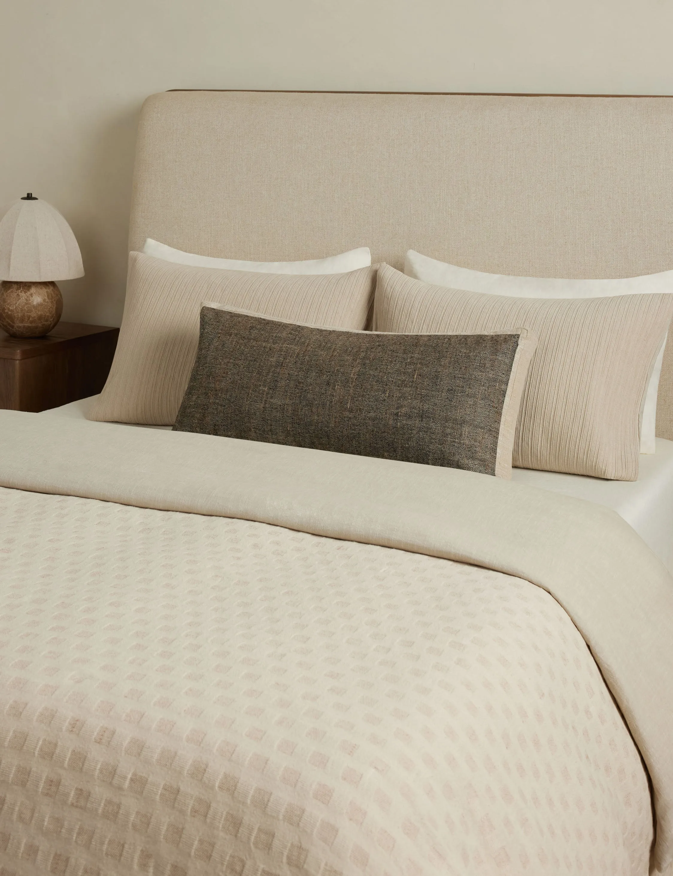 Laba Linen Silk Box Pillow by DISC Interiors Lulu and Georgia
