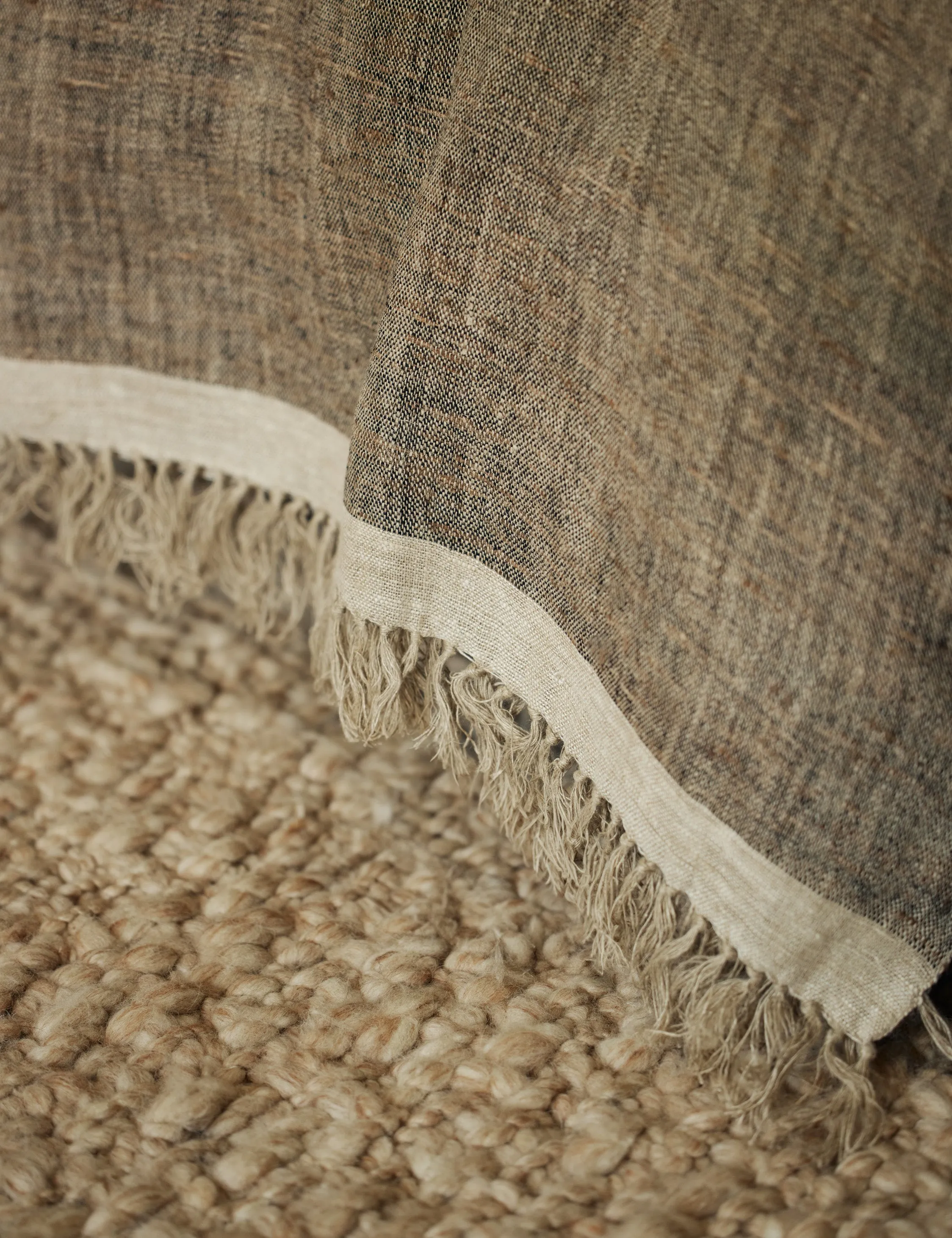 Laba Linen Silk Throw by DISC Interiors Lulu and Georgia