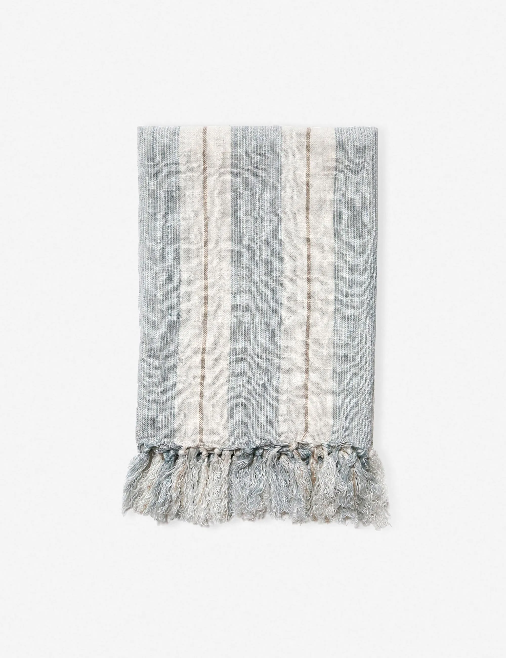 Laguna Linen Blanket by Pom Pom at Home Lulu and Georgia