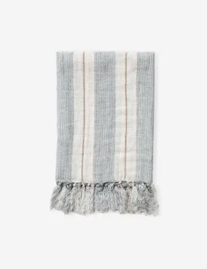 Laguna Linen Blanket by Pom Pom at Home Lulu and Georgia