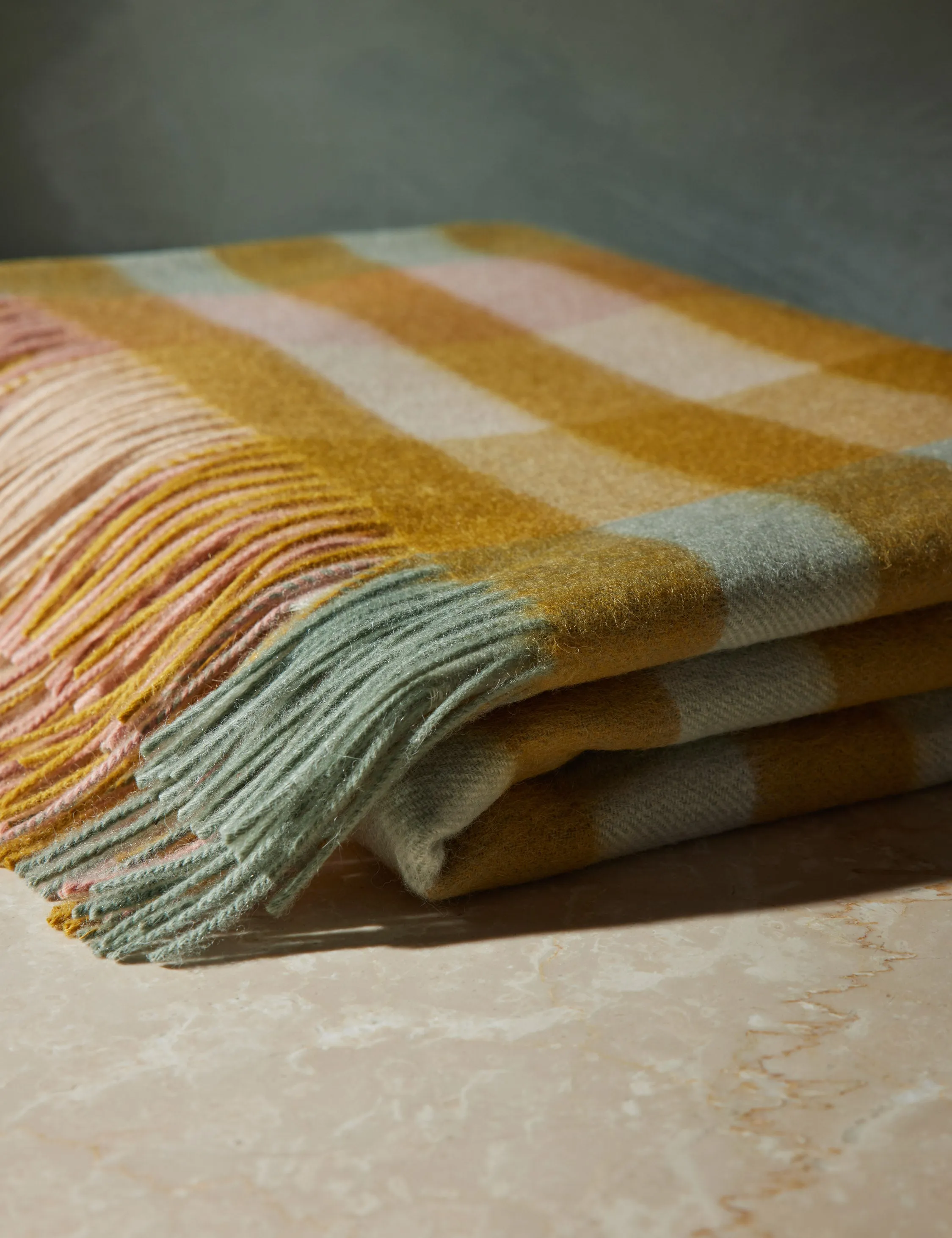 Lambswool Throw by Tartan Blanket Co Lulu and Georgia