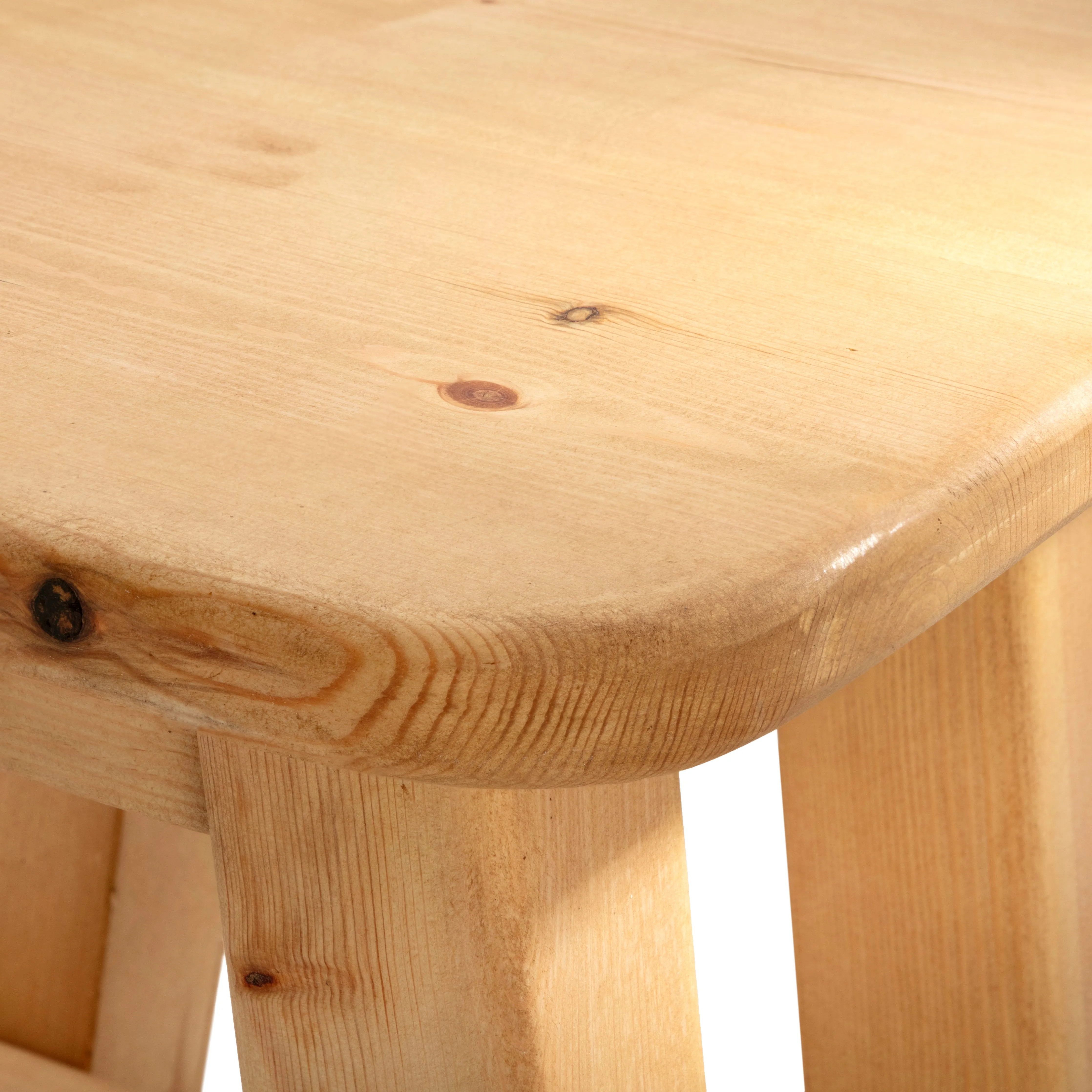 Lambton Bedside Table Stool With Shelf Funky Chunky