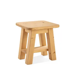 Lambton Bedside Table Stool With Shelf Funky Chunky