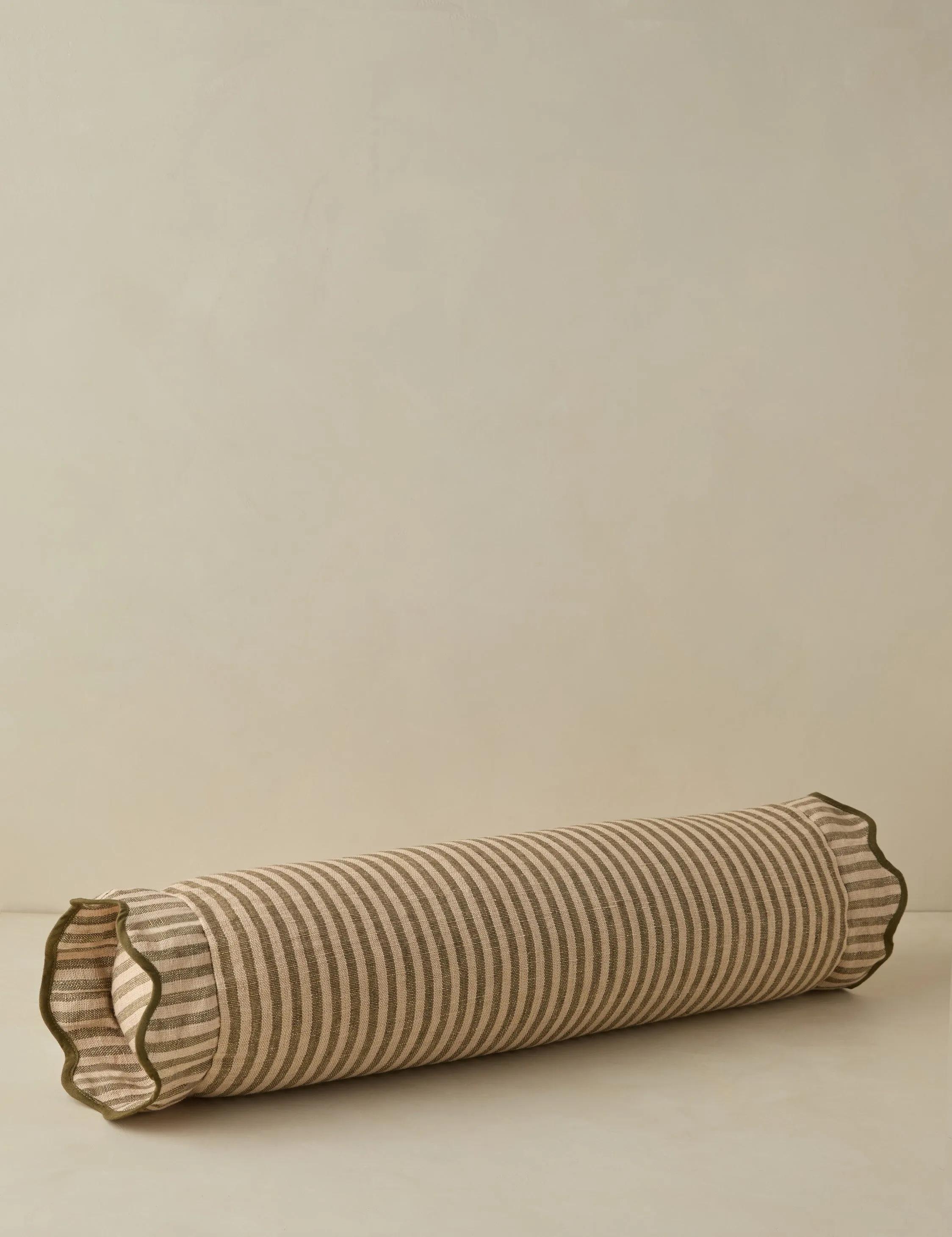Lanie Linen Bolster Pillow by Sarah Sherman Samuel Lulu and Georgia