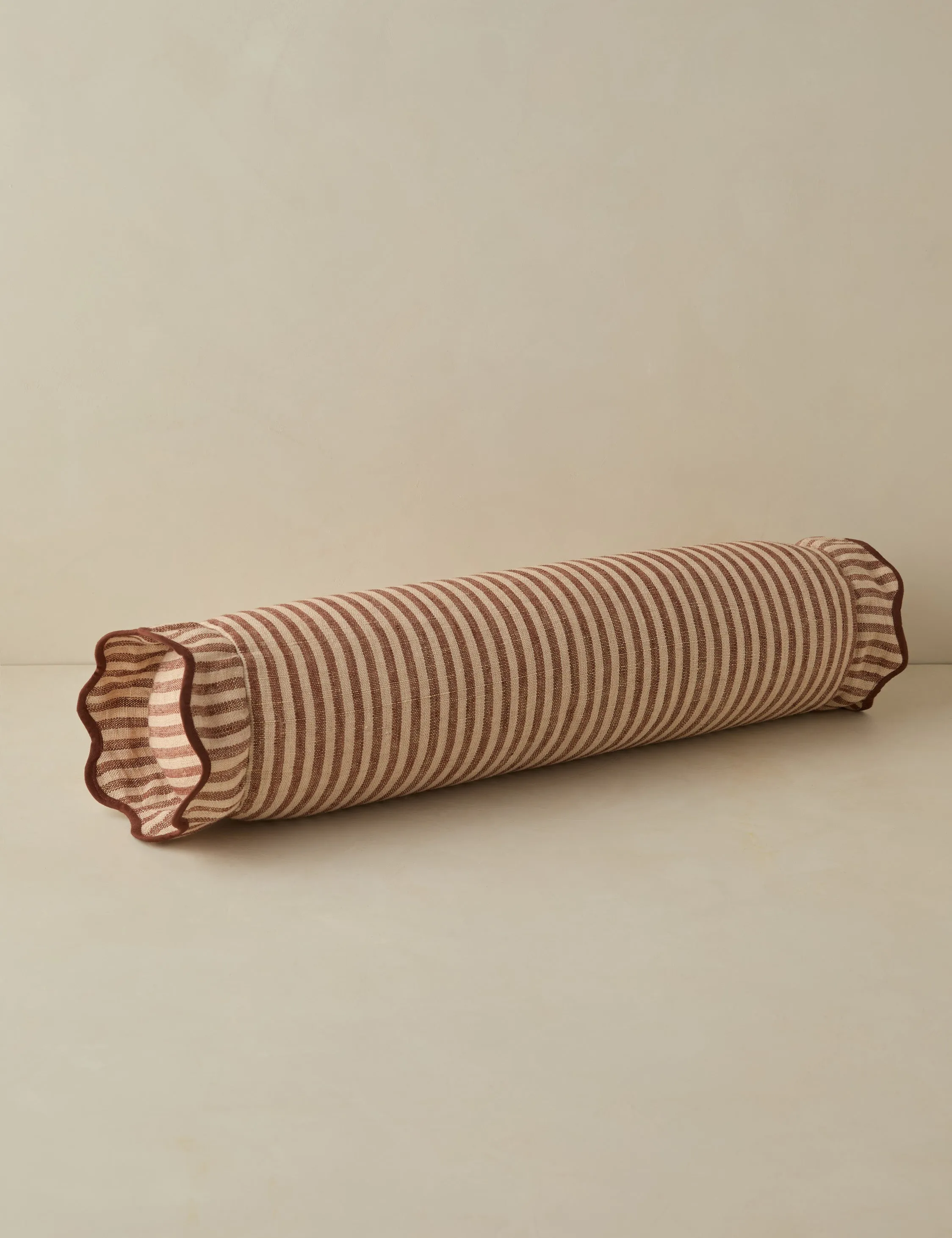 Lanie Linen Bolster Pillow by Sarah Sherman Samuel Lulu and Georgia