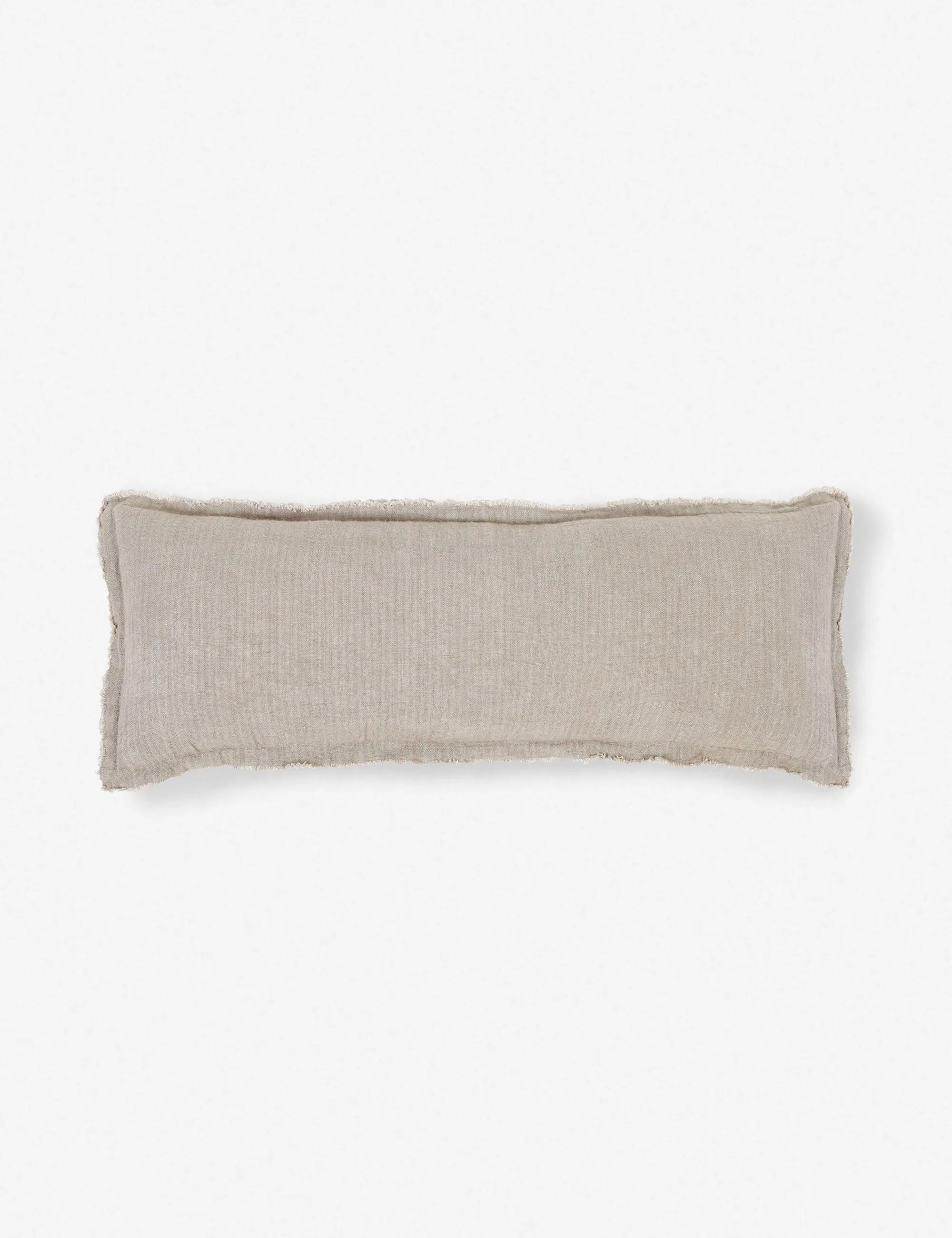 Laurel Stonewashed Linen Lumbar Pillow by Pom Pom at Home Lulu and Georgia