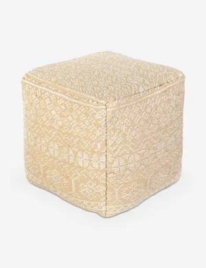 Lavina Square Pouf Lulu and Georgia