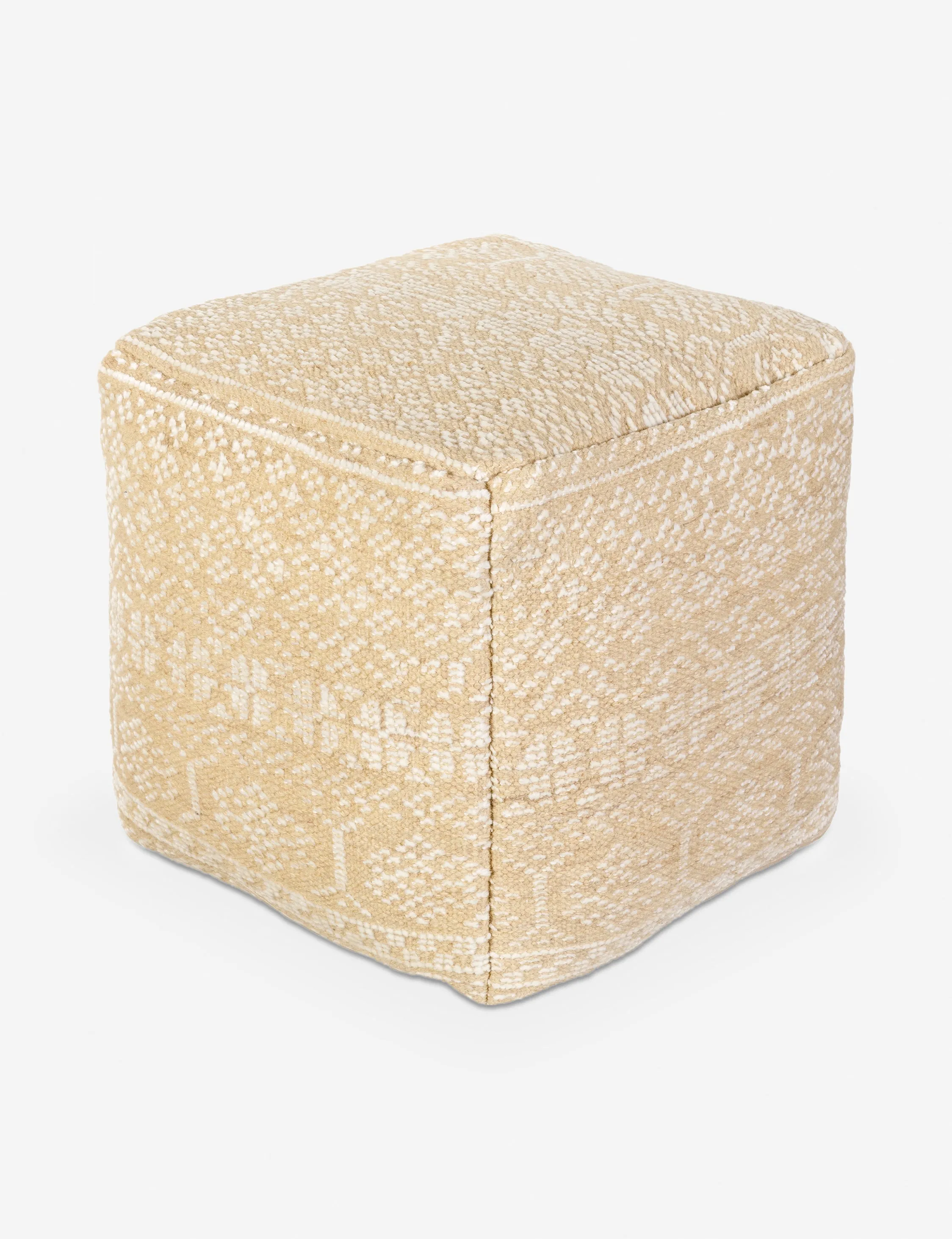 Lavina Square Pouf Lulu and Georgia