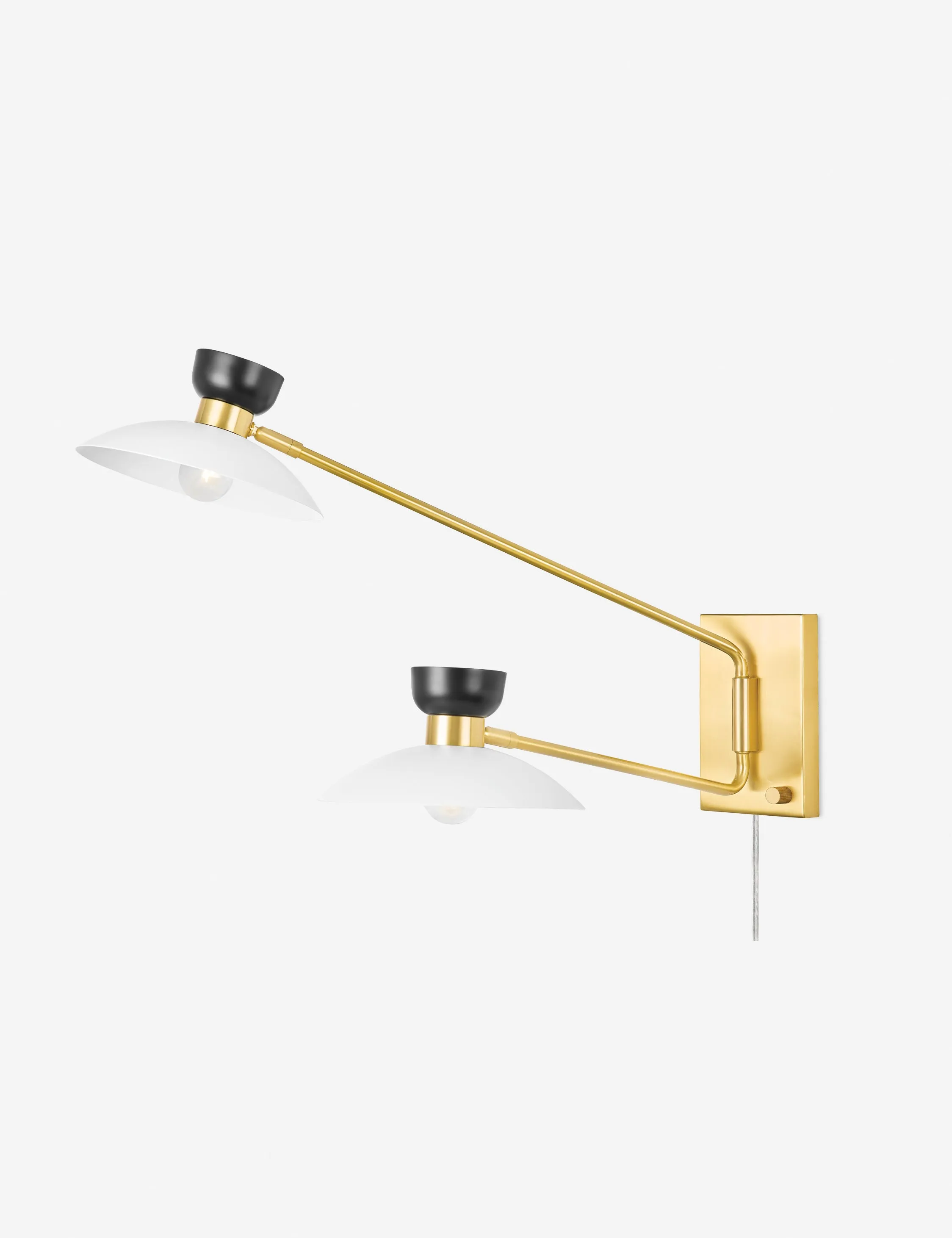 Leander Adjustable Plug-In Sconce Lulu and Georgia