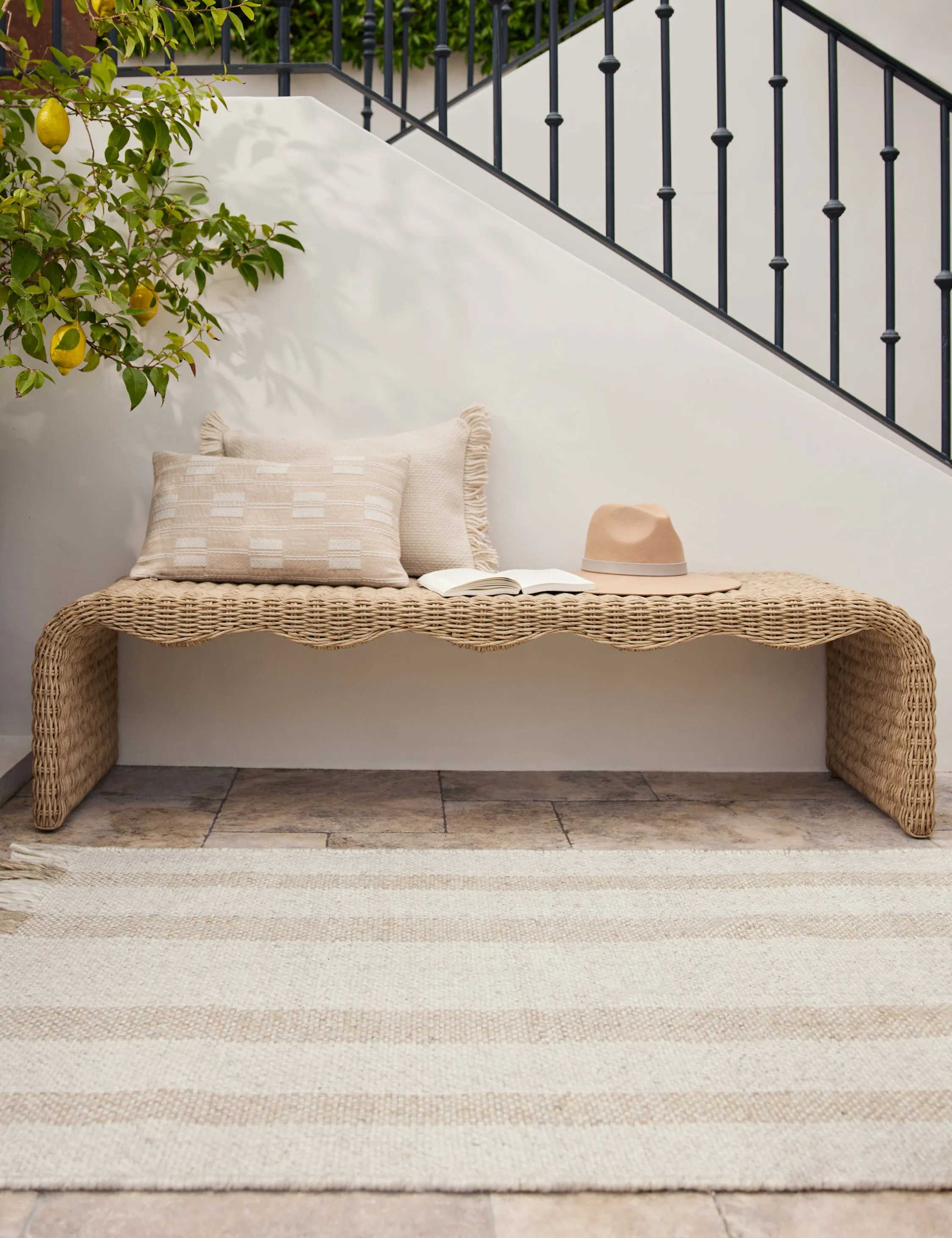 Leighton Indoor / Outdoor Pillow Lulu and Georgia