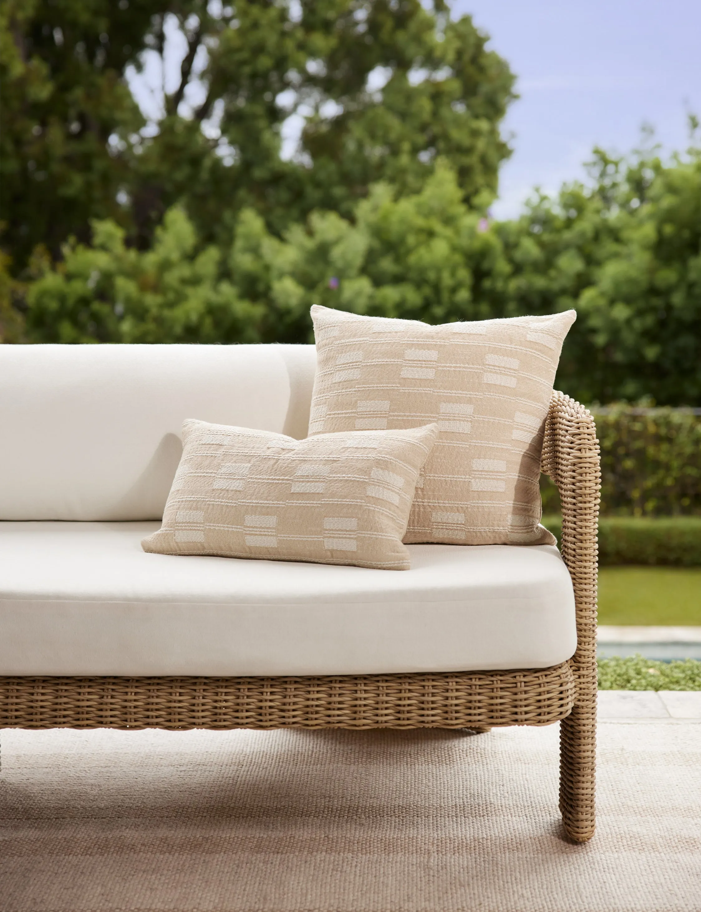 Leighton Indoor / Outdoor Pillow Lulu and Georgia