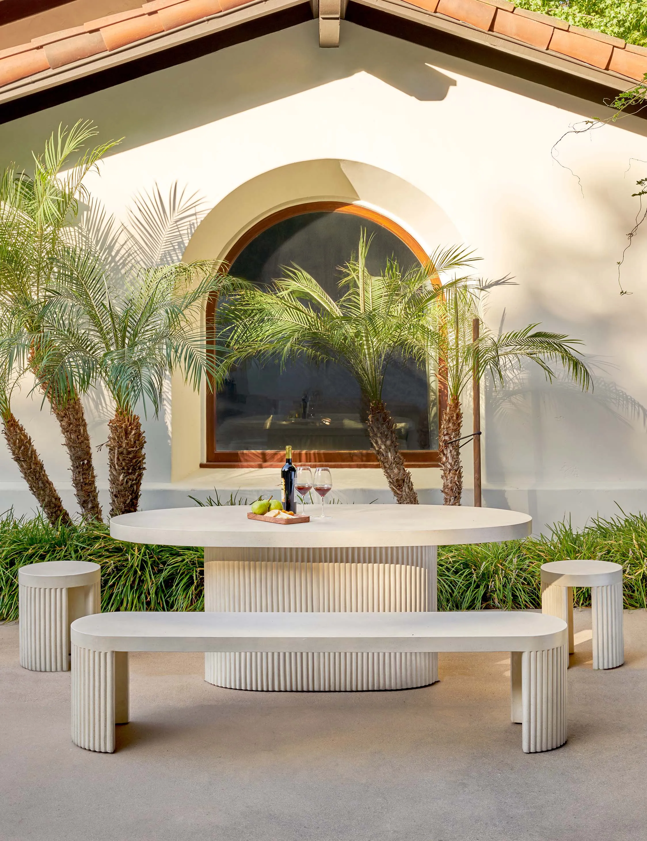 Lelia Indoor / Outdoor Oval Dining Table Lulu and Georgia