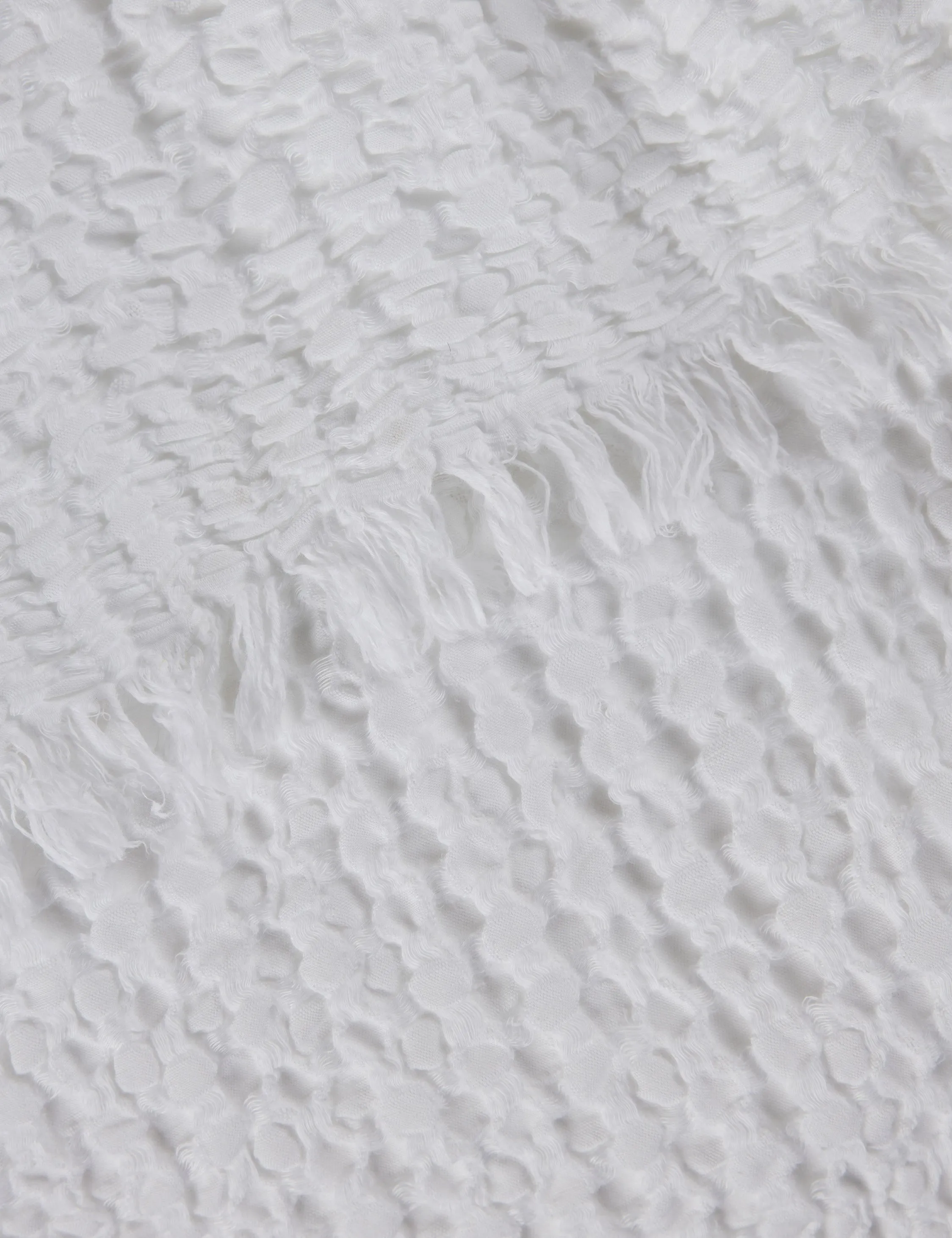 Lenora Textured Cotton Linen Blanket Lulu and Georgia