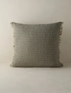 Lenora Textured Cotton Linen Sham Lulu and Georgia