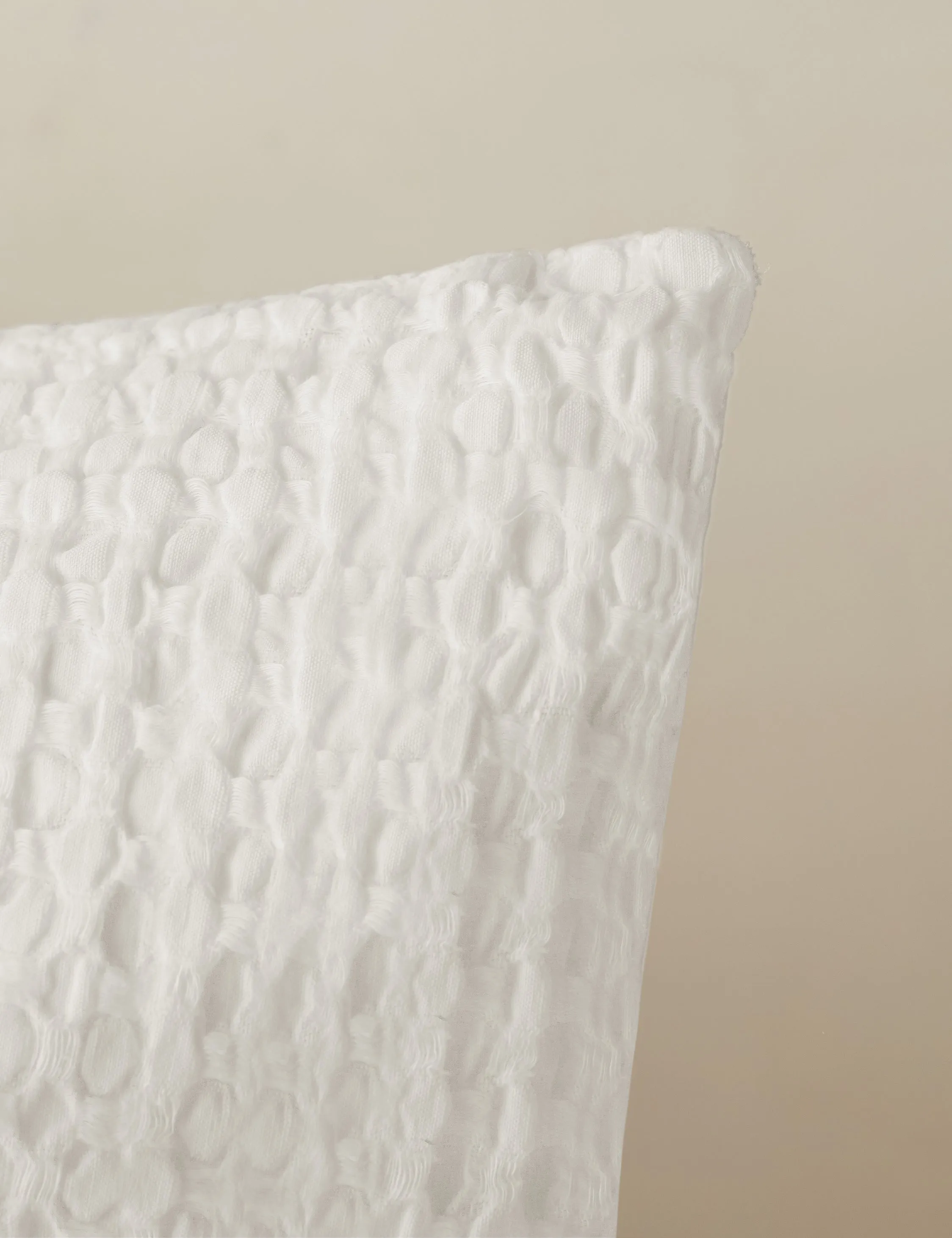 Lenora Textured Cotton Linen Sham Lulu and Georgia
