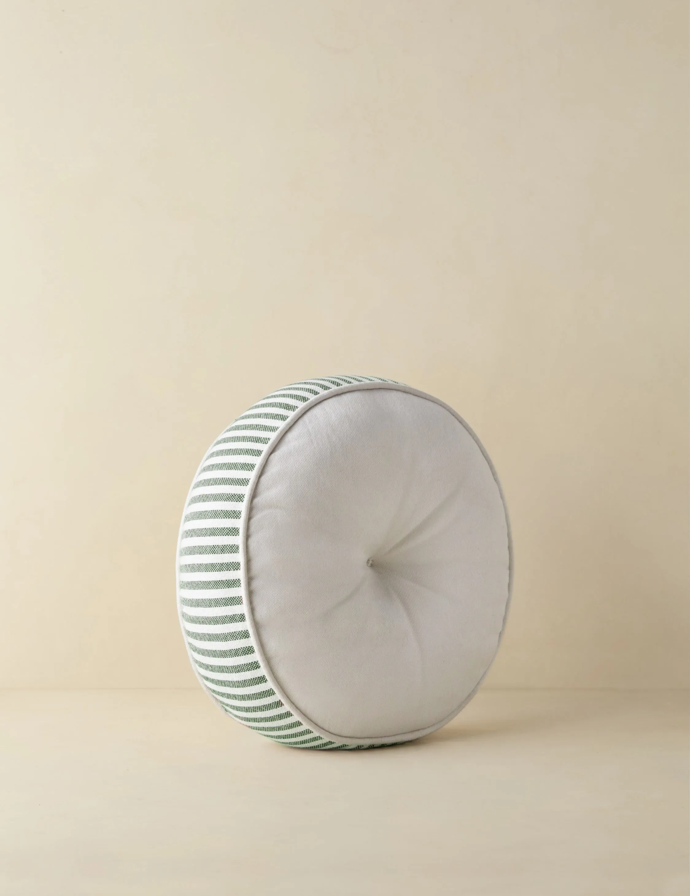 Littu Indoor / Outdoor Striped Disc Pillow by Sarah Sherman Samuel Lulu and Georgia