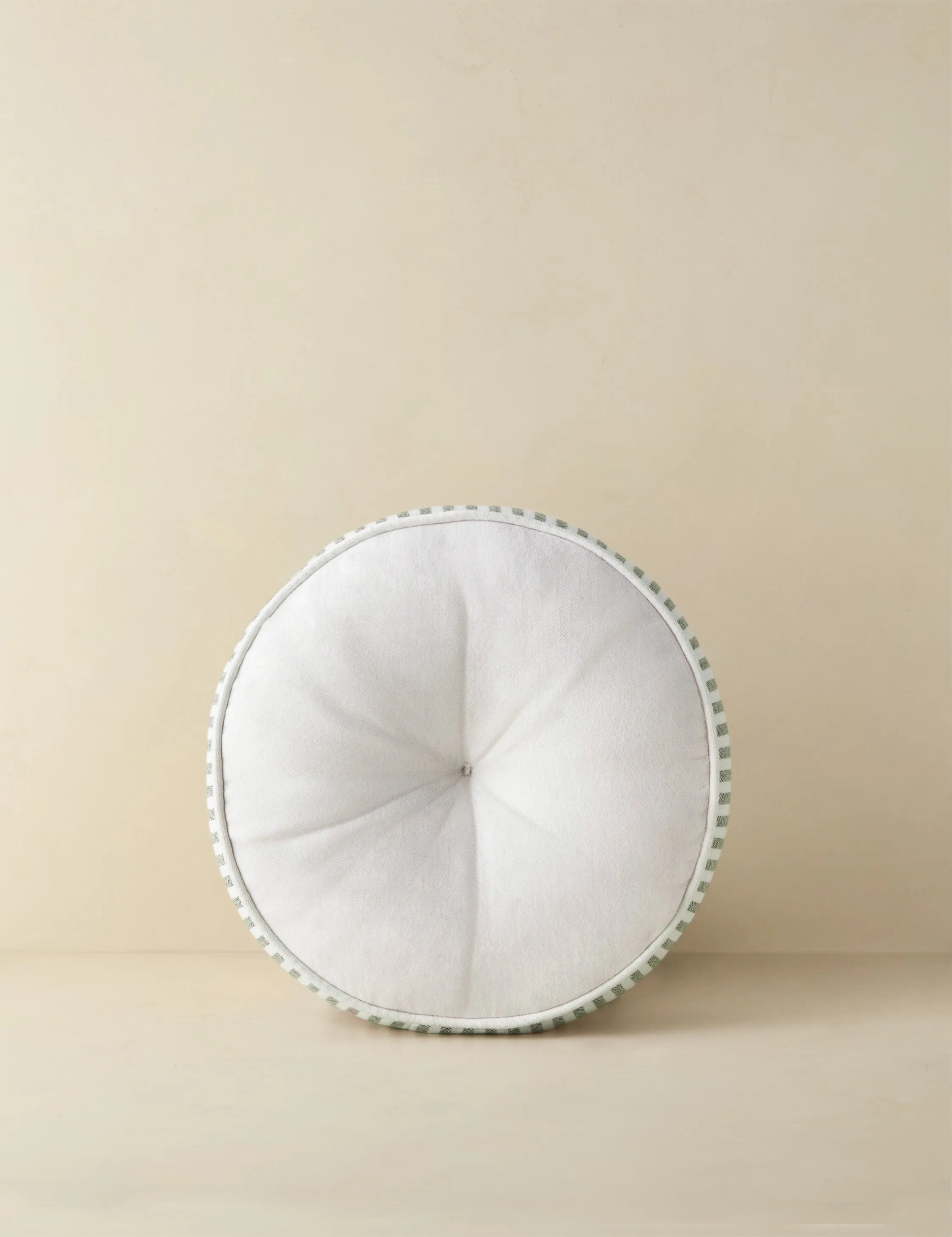 Littu Indoor / Outdoor Striped Disc Pillow by Sarah Sherman Samuel Lulu and Georgia