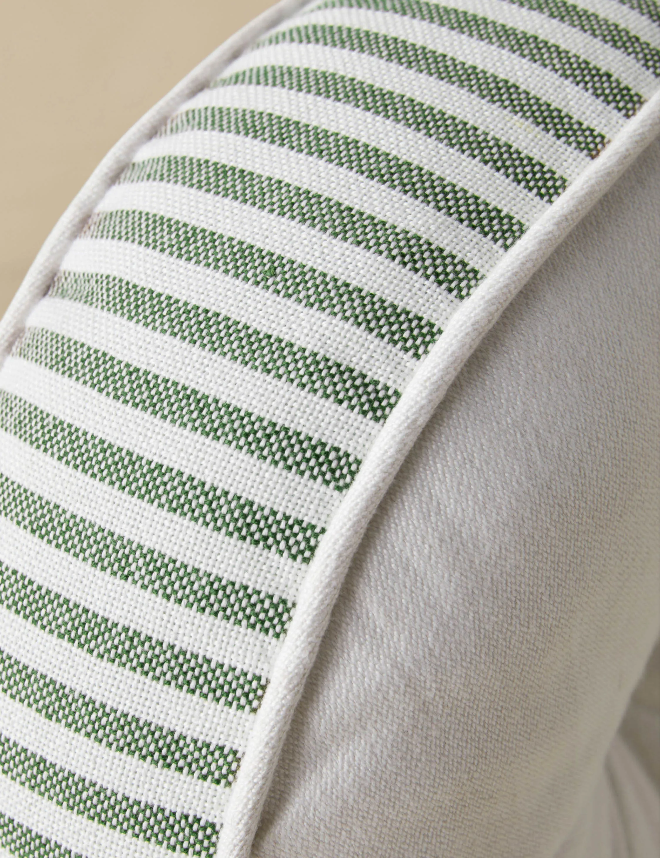 Littu Indoor / Outdoor Striped Disc Pillow by Sarah Sherman Samuel Lulu and Georgia