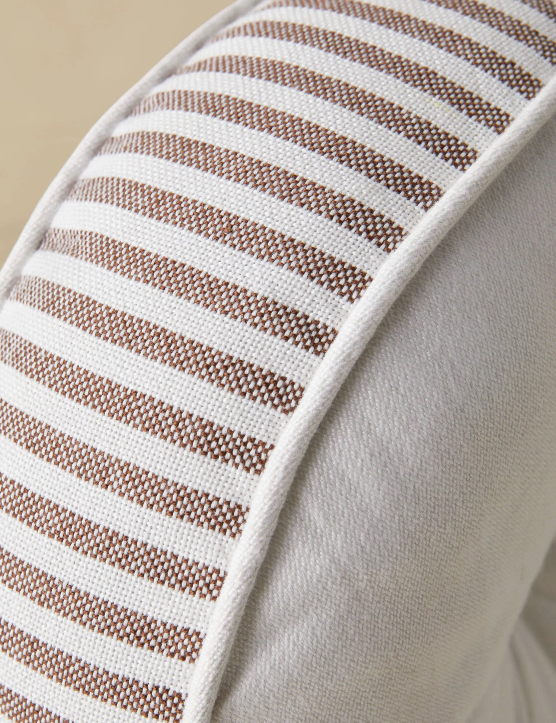 Littu Indoor / Outdoor Striped Disc Pillow by Sarah Sherman Samuel Lulu and Georgia