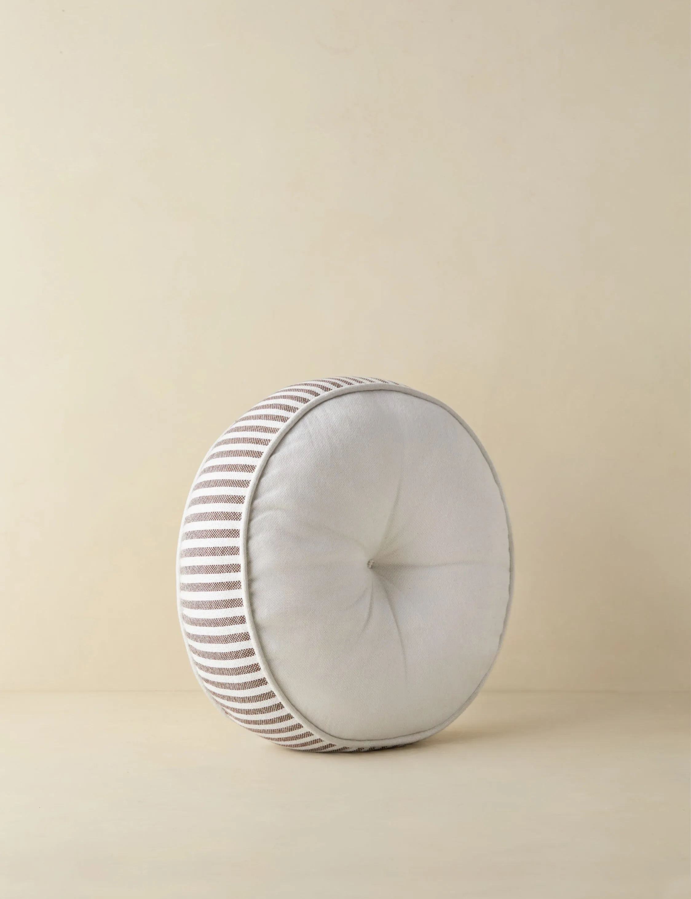 Littu Indoor / Outdoor Striped Disc Pillow by Sarah Sherman Samuel Lulu and Georgia