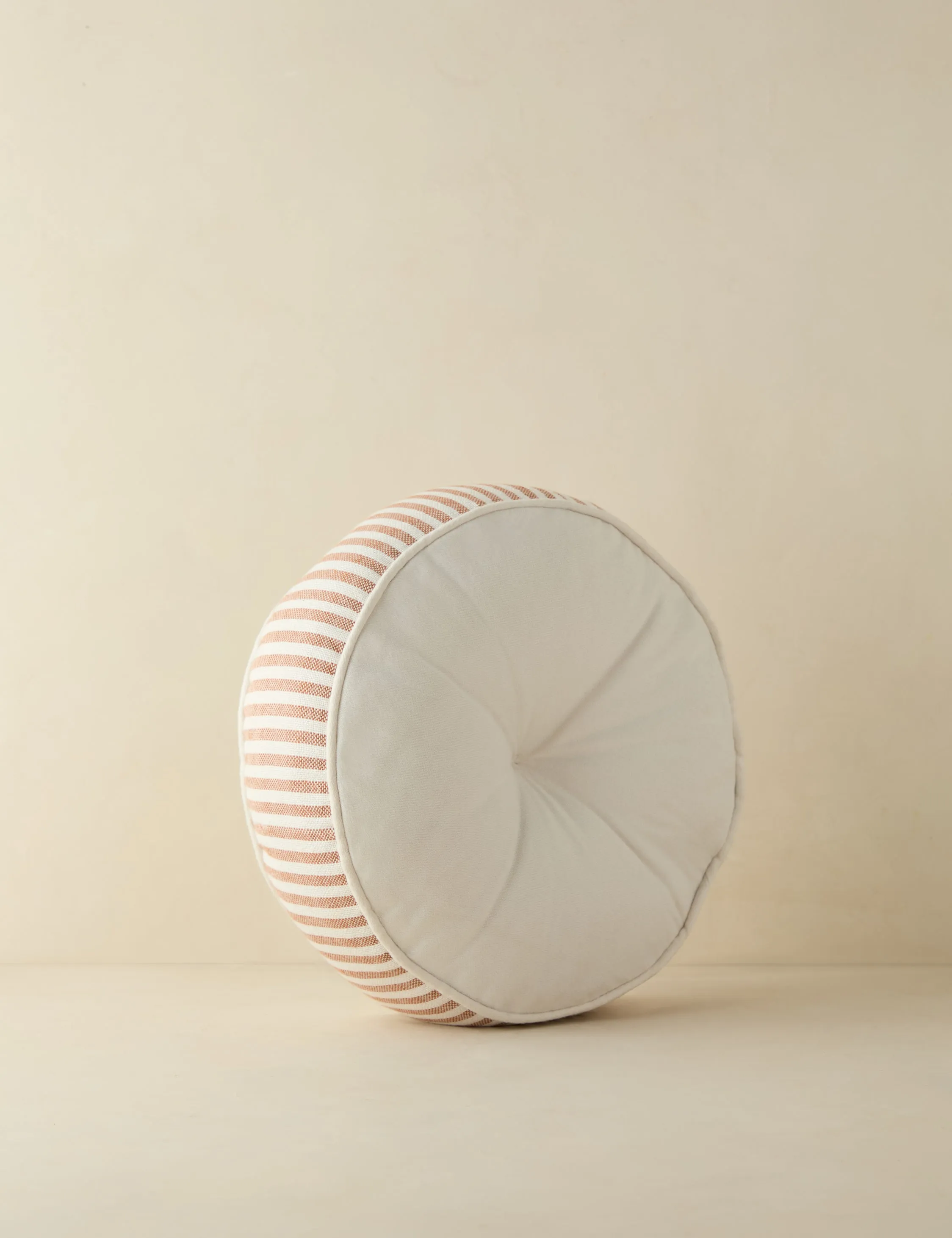 Littu Indoor / Outdoor Striped Disc Pillow by Sarah Sherman Samuel Lulu and Georgia