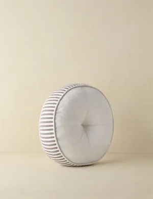 Littu Indoor / Outdoor Striped Disc Pillow by Sarah Sherman Samuel Lulu and Georgia