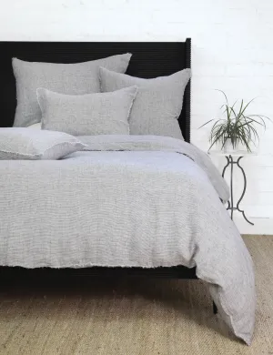 Logan Linen Duvet by Pom Pom at Home Lulu and Georgia
