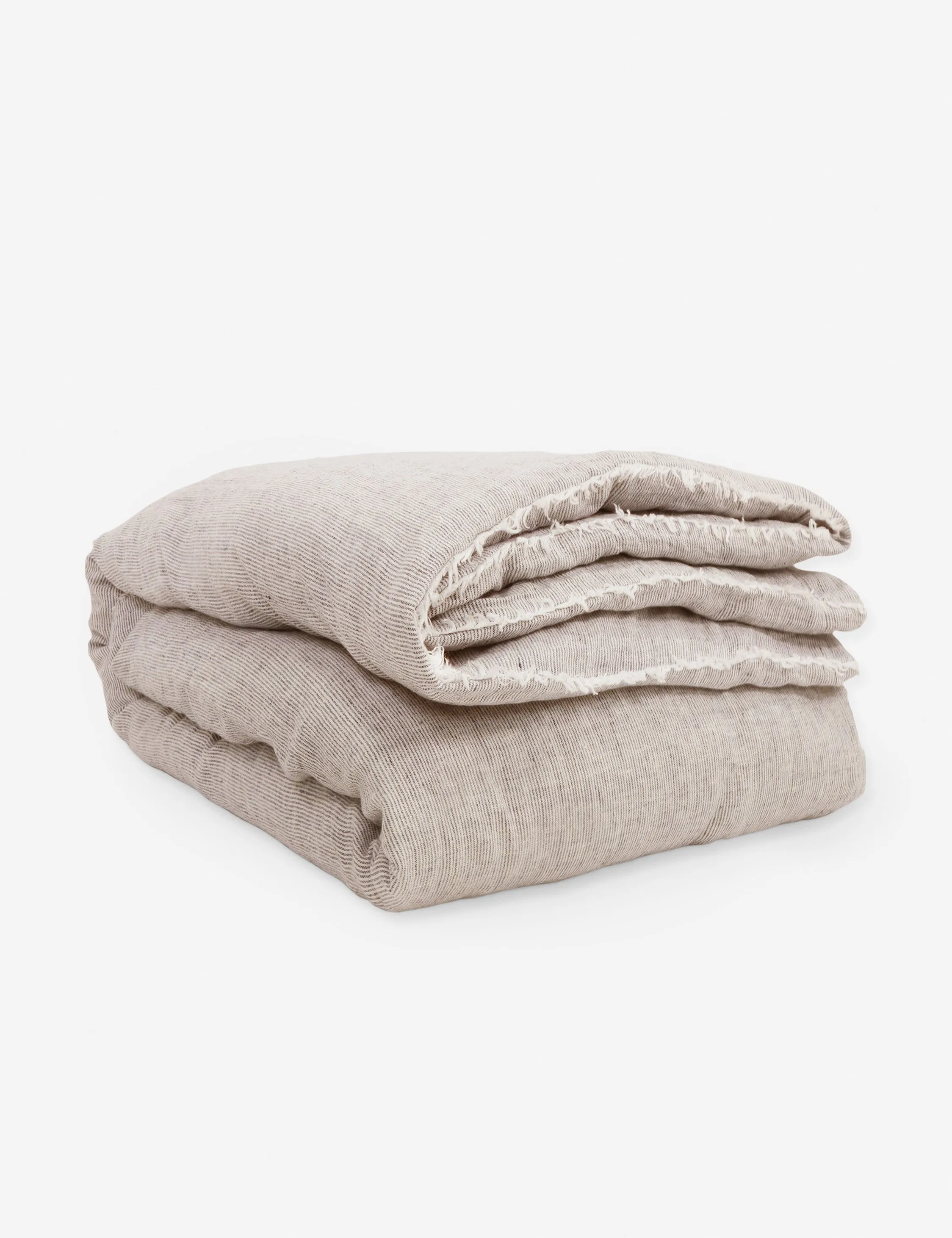 Logan Linen Duvet by Pom Pom at Home Lulu and Georgia