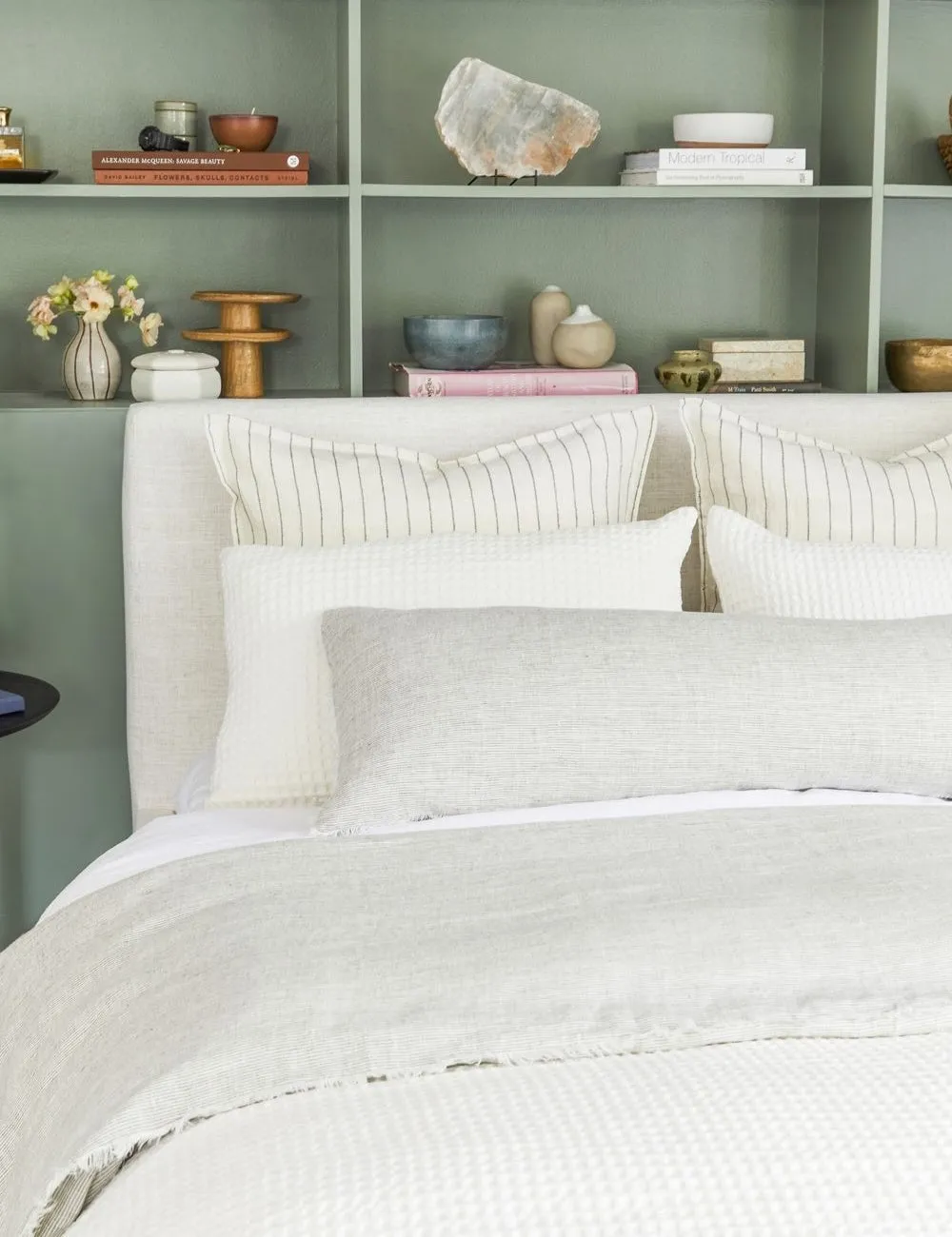 Logan Linen Pillow by Pom Pom at Home Lulu and Georgia
