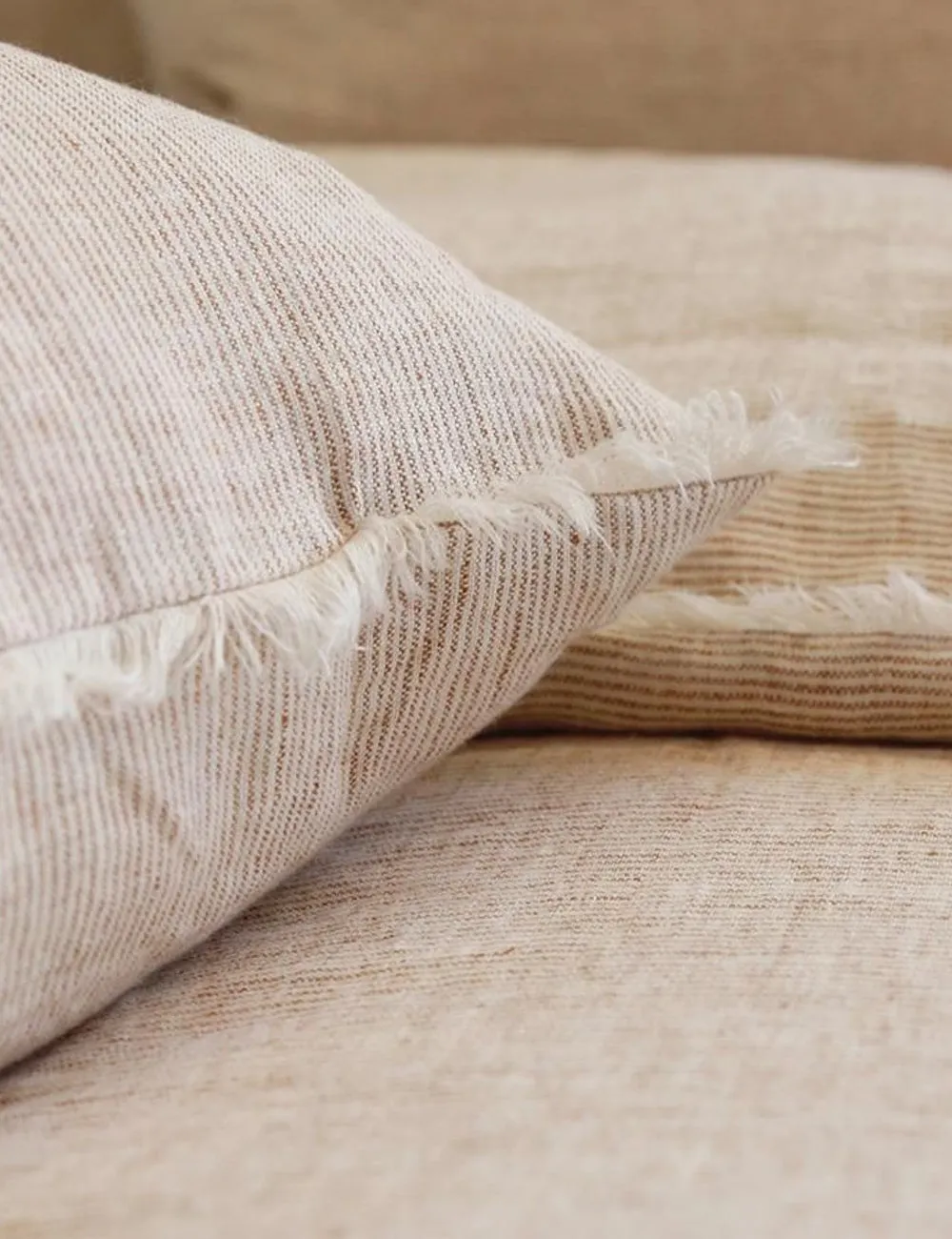 Logan Linen Pillow by Pom Pom at Home Lulu and Georgia