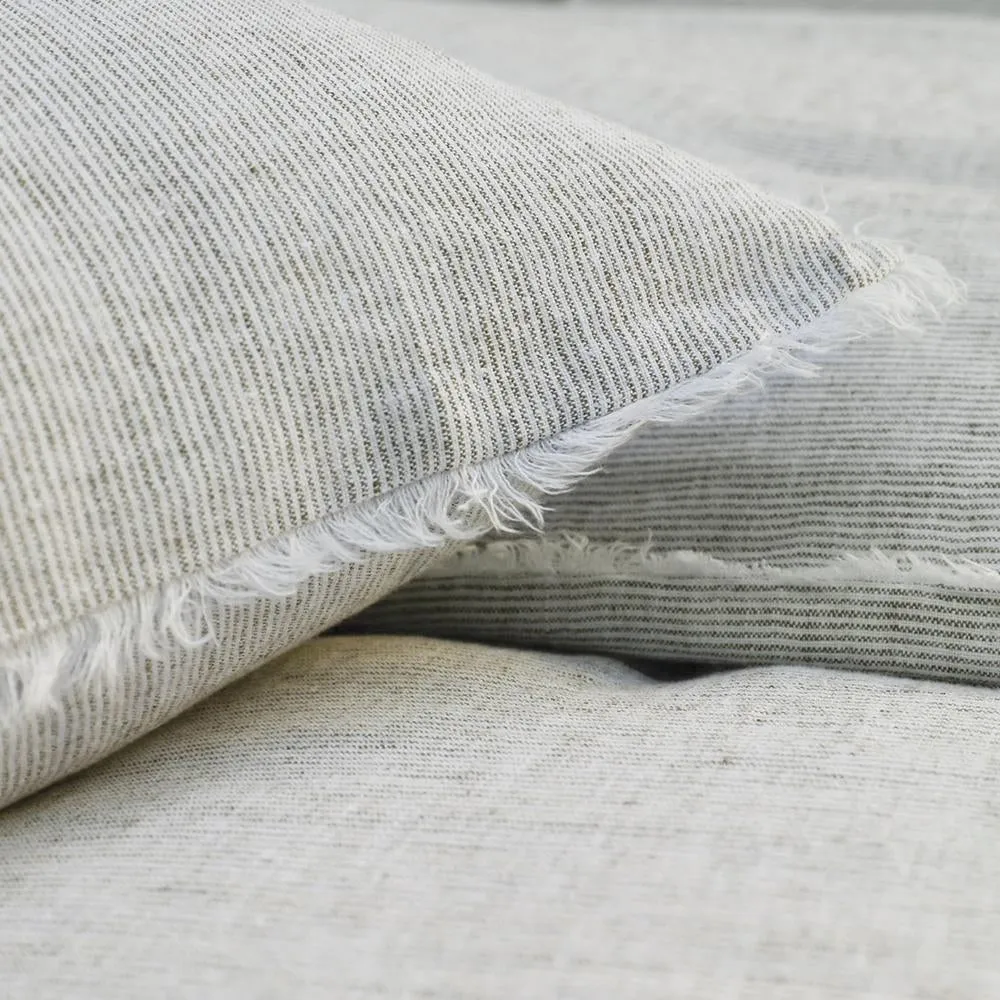 Logan Linen Pillow by Pom Pom at Home Lulu and Georgia
