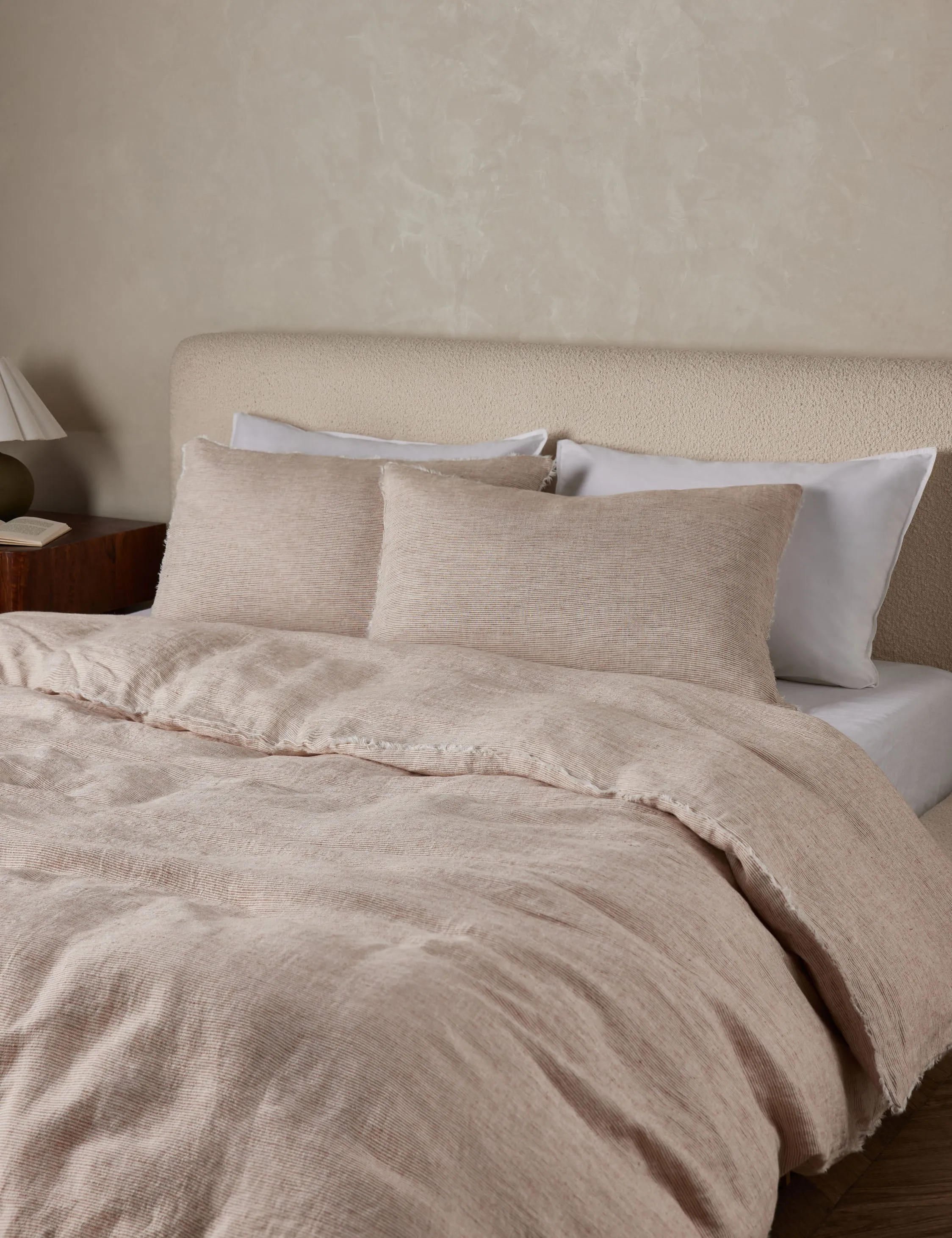 Logan Linen Sham by Pom Pom at Home Lulu and Georgia