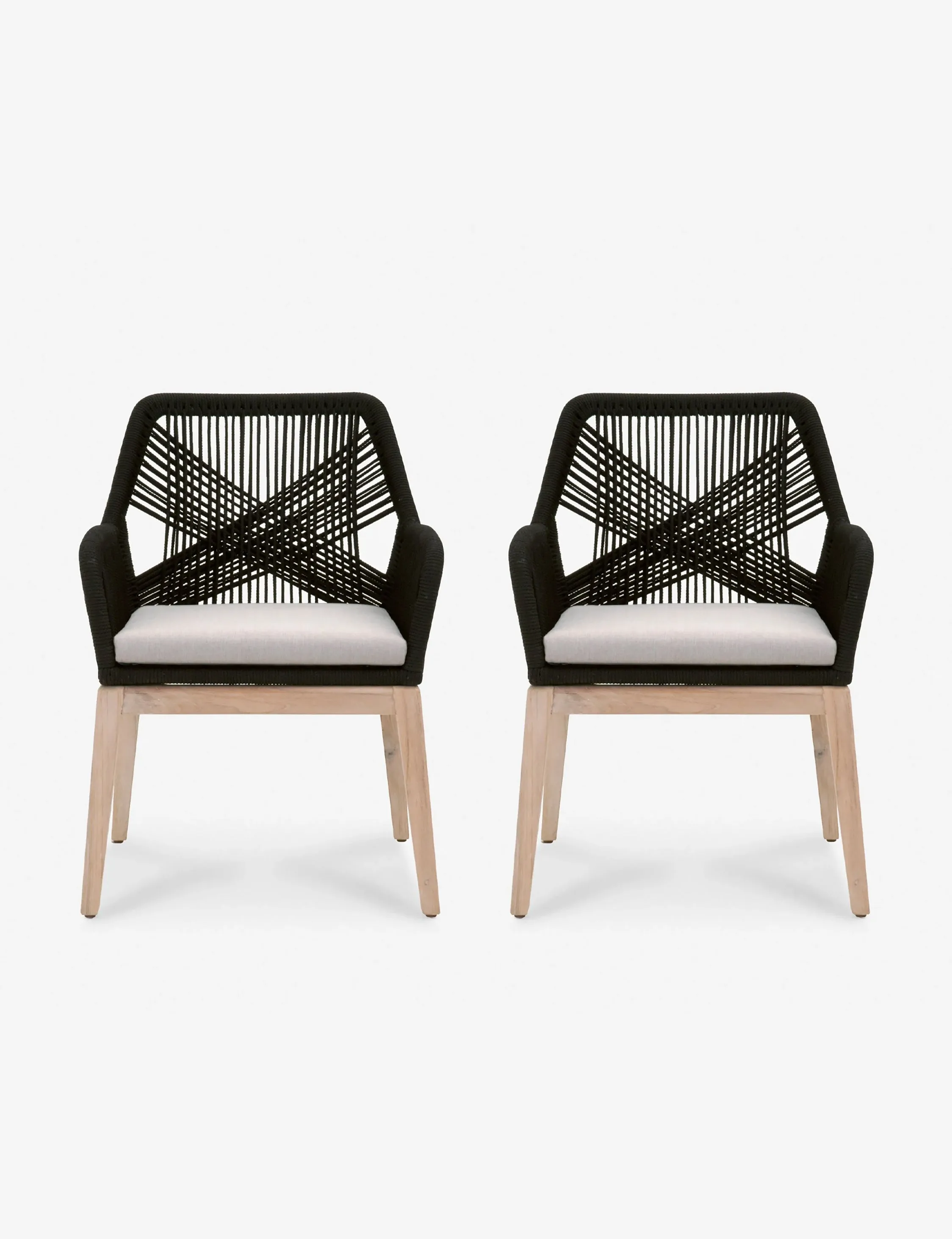 London Indoor / Outdoor Dining Arm Chair Lulu and Georgia