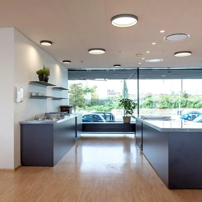Louis Poulsen Lp Circle Semi Recessed Lamp ø 450 Mm, White