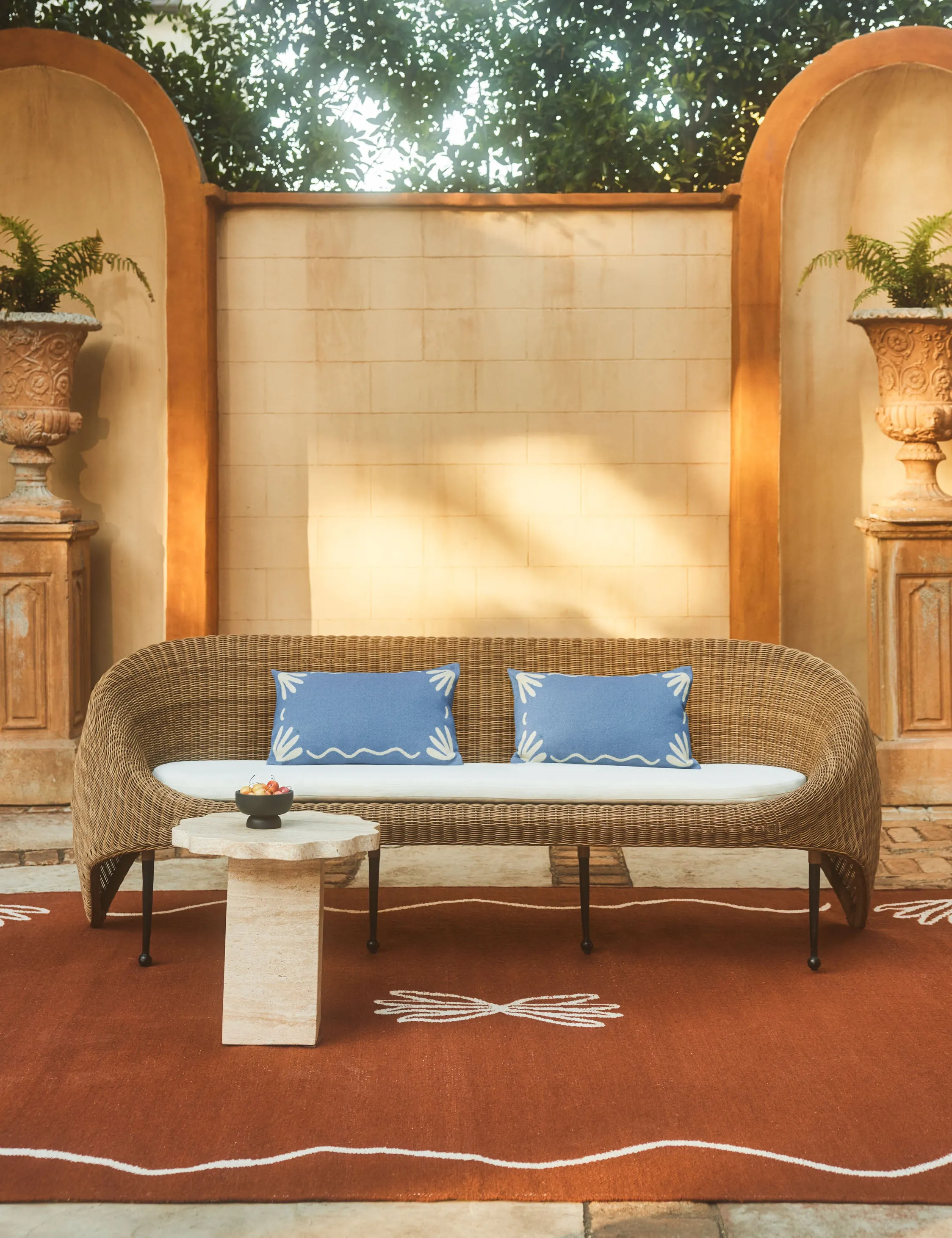Lovett Indoor / Outdoor Pillow by Sarah Sherman Samuel Lulu and Georgia