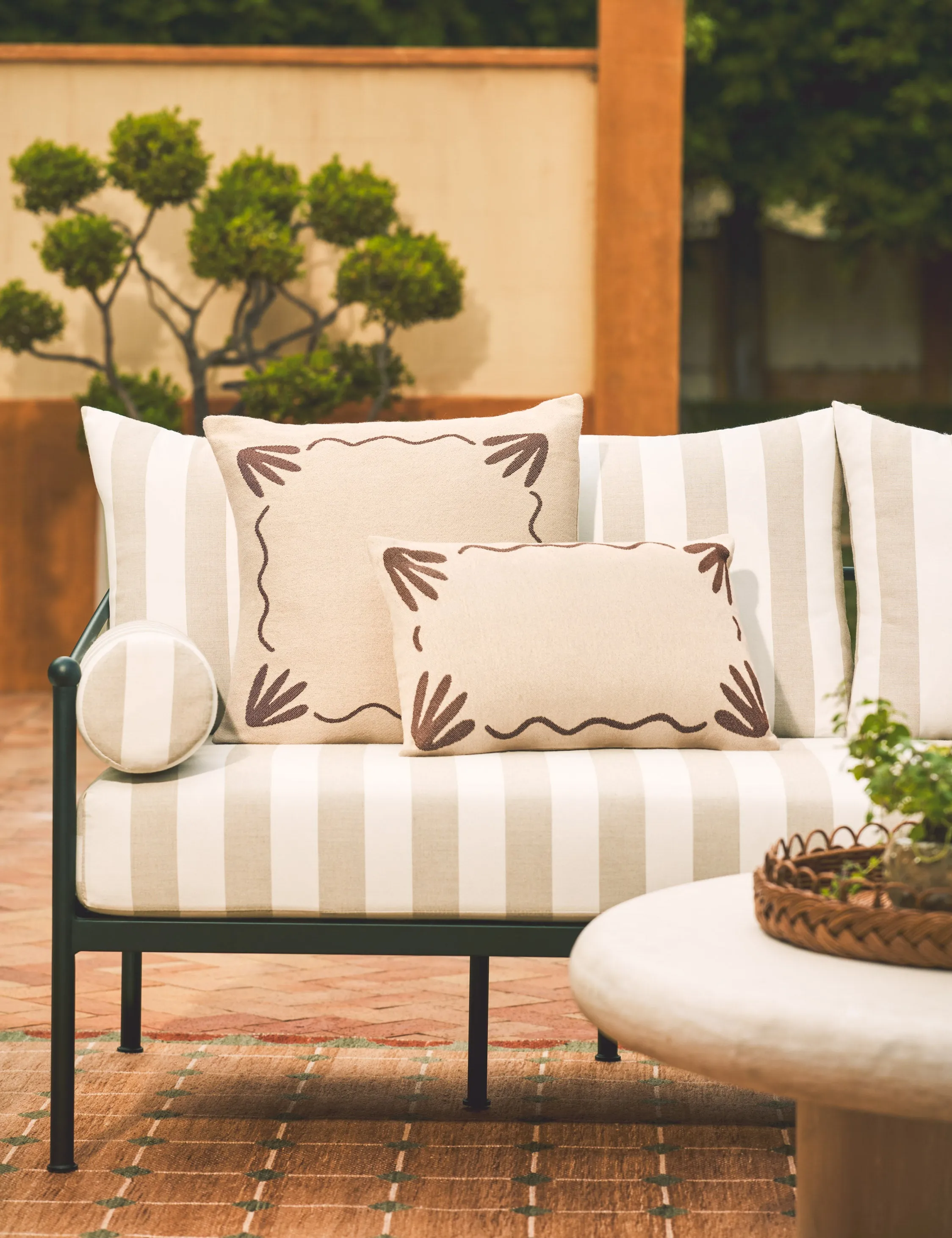 Lovett Indoor / Outdoor Pillow by Sarah Sherman Samuel Lulu and Georgia