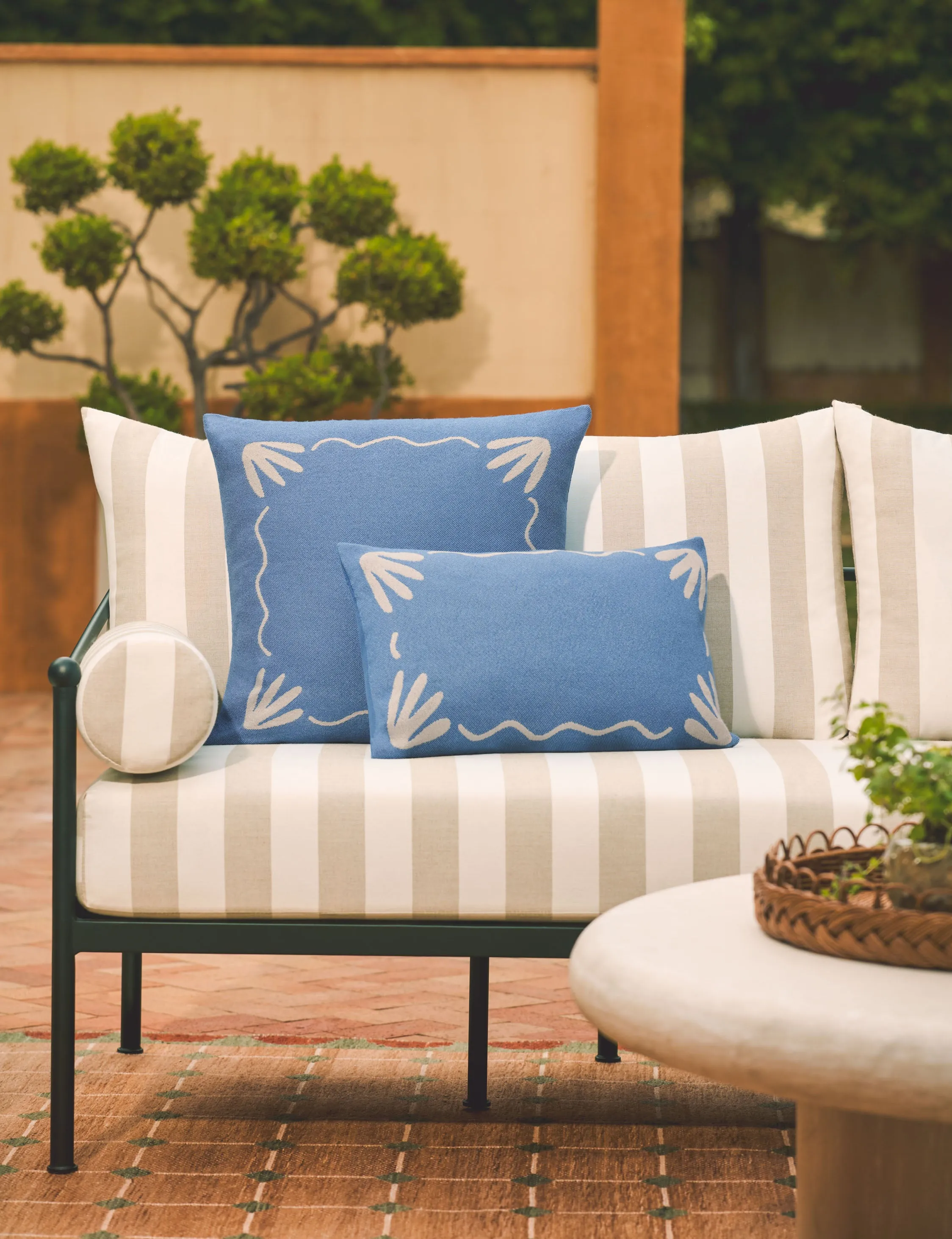Lovett Indoor / Outdoor Pillow by Sarah Sherman Samuel Lulu and Georgia